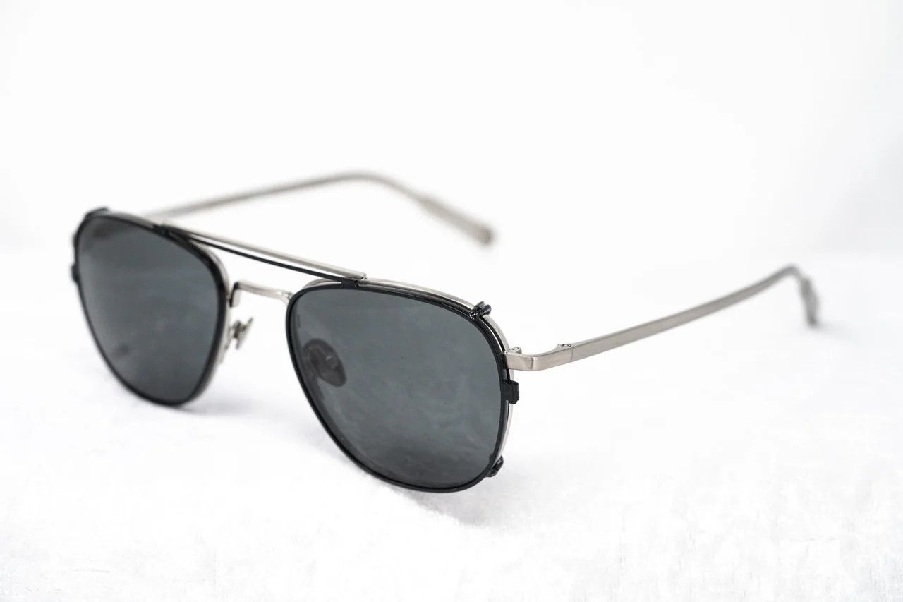 Dior Kris Van Assche Sunglasses Rectangular Black and Grey Size ONE SIZE - 1 Thumbnail
