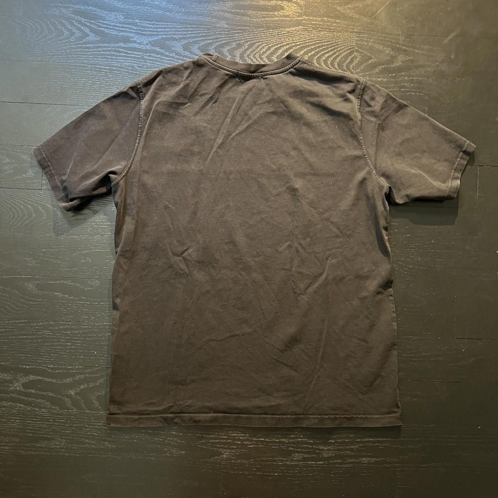Adish Adish Embroidered Black Tee Shirt Size US L / EU 52-54 / 3 - 4 Thumbnail