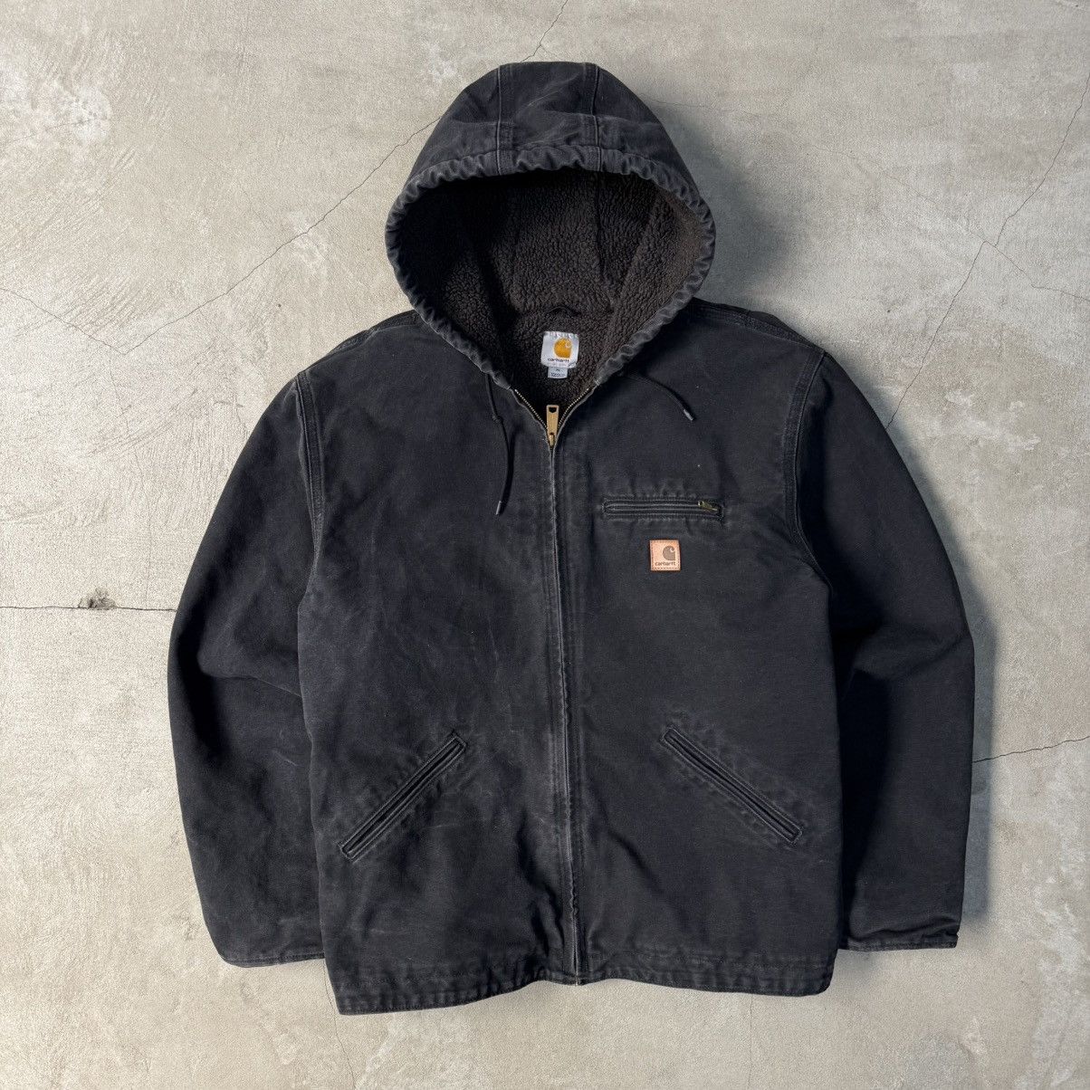 Carhartt Carhartt Black Sierra Jacket J141 BLK Size US XL / EU 56 / 4 - 3 Thumbnail