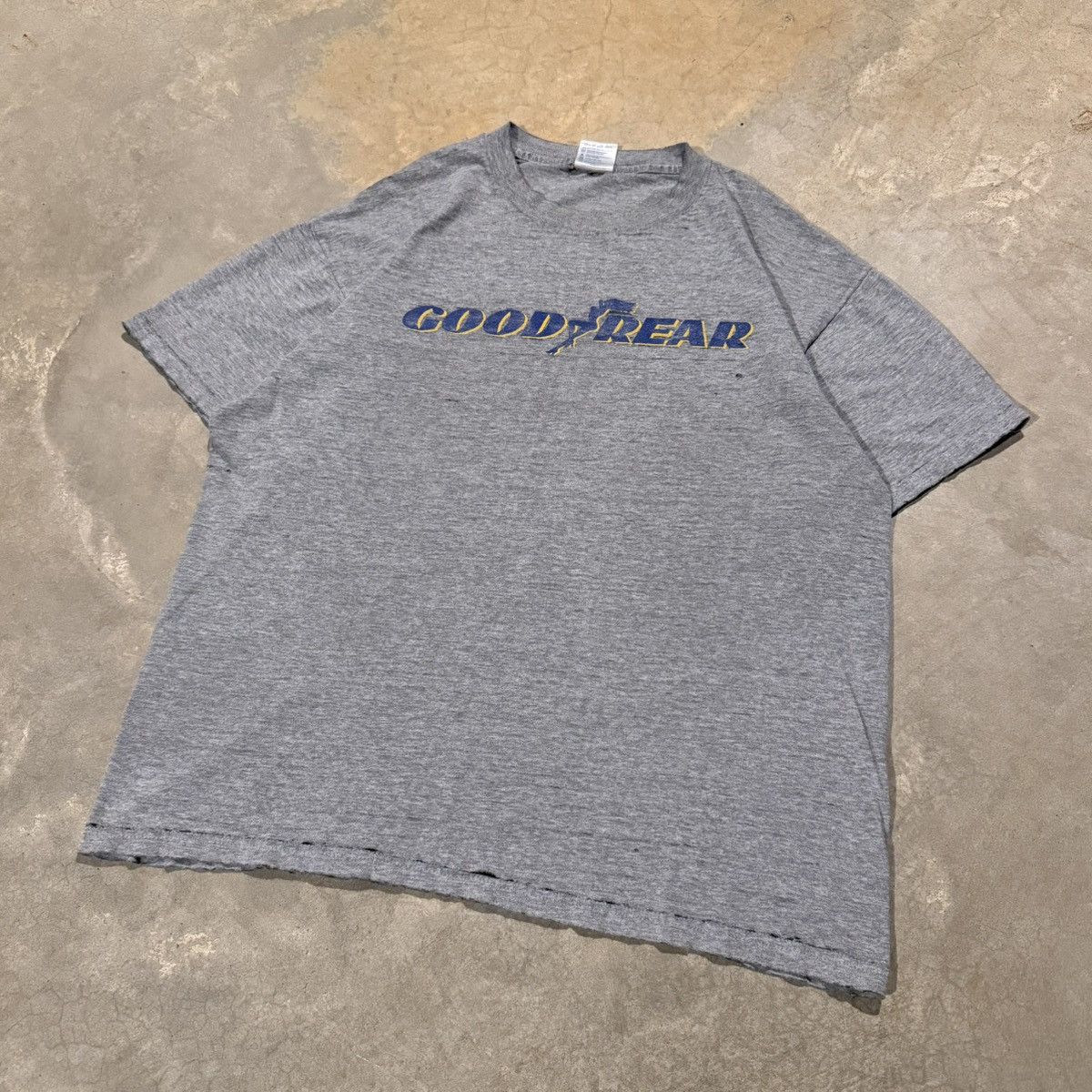 2000s Goodrear Thrashed Faded Sex Stripper Tee ERD Grunge