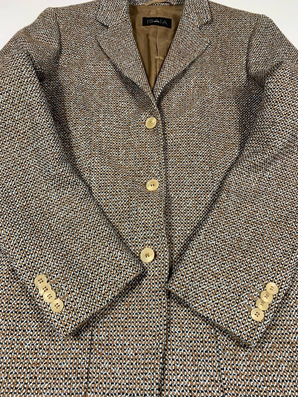 Isaia Isaia Napoli Men’s Coat Blazer Lana Cotton Luxury Jacket 44R Size 44R - 6 Thumbnail