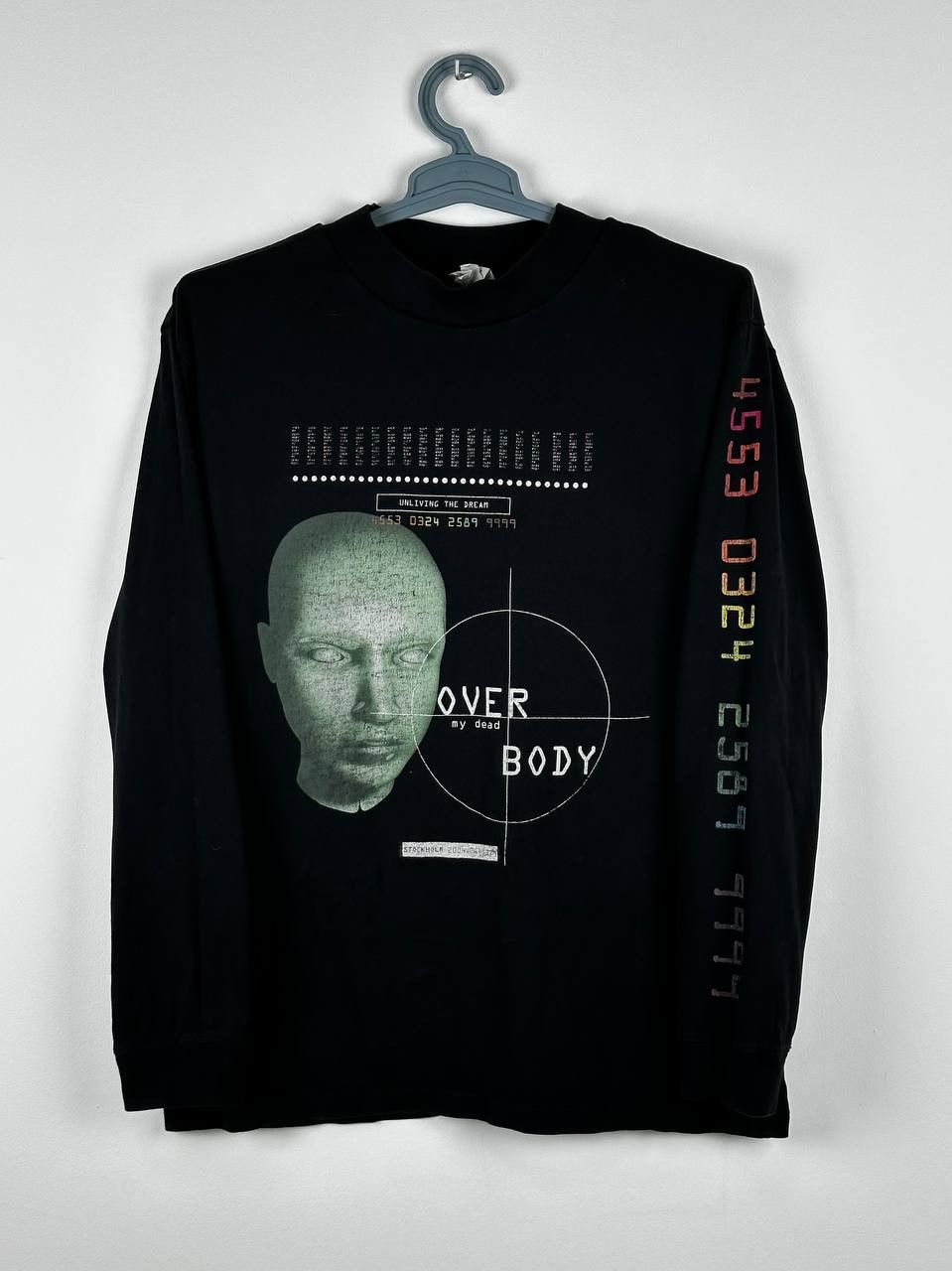 Cheap Monday × Japanese Brand Avantgarde Over My Dead Body Long Sleeve T Shirt Size US M / EU 48-50 / 2 - 1 Thumbnail