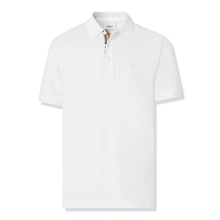 Burberry o1w1db10326 Hartford Polo Shirt in White Size US XS / EU 42 / 0 - 1 Preview
