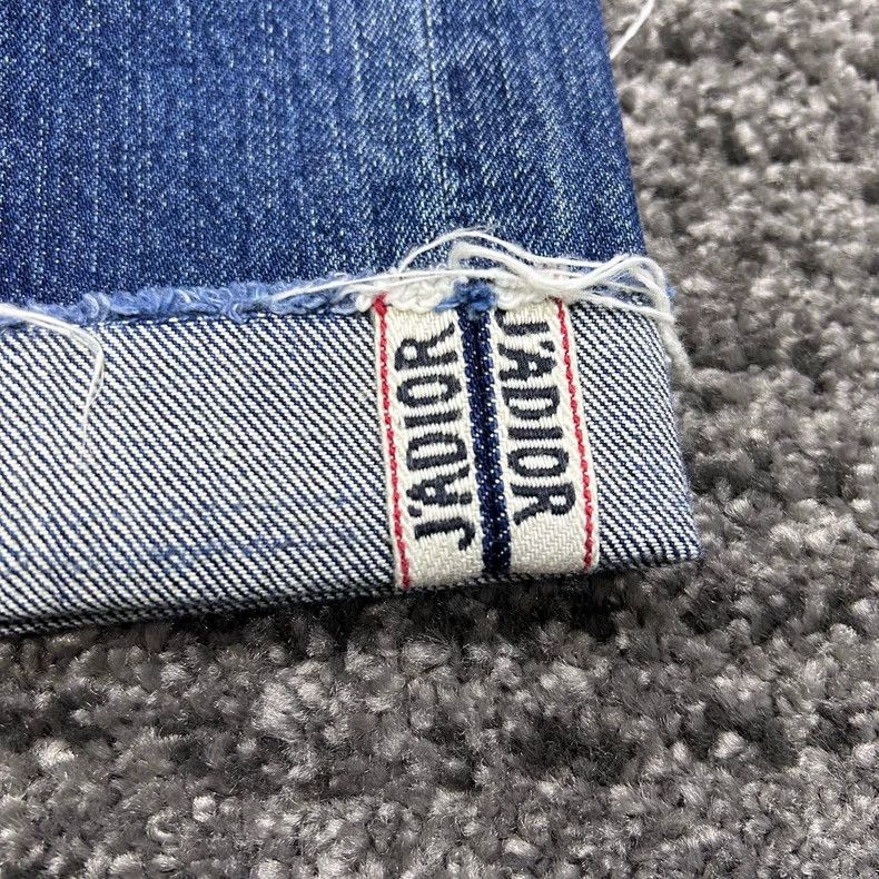 Dior DIOR Blue Bee Denim Pants 2501-Nextarrow Size US 34 / EU 50 - 3 Thumbnail