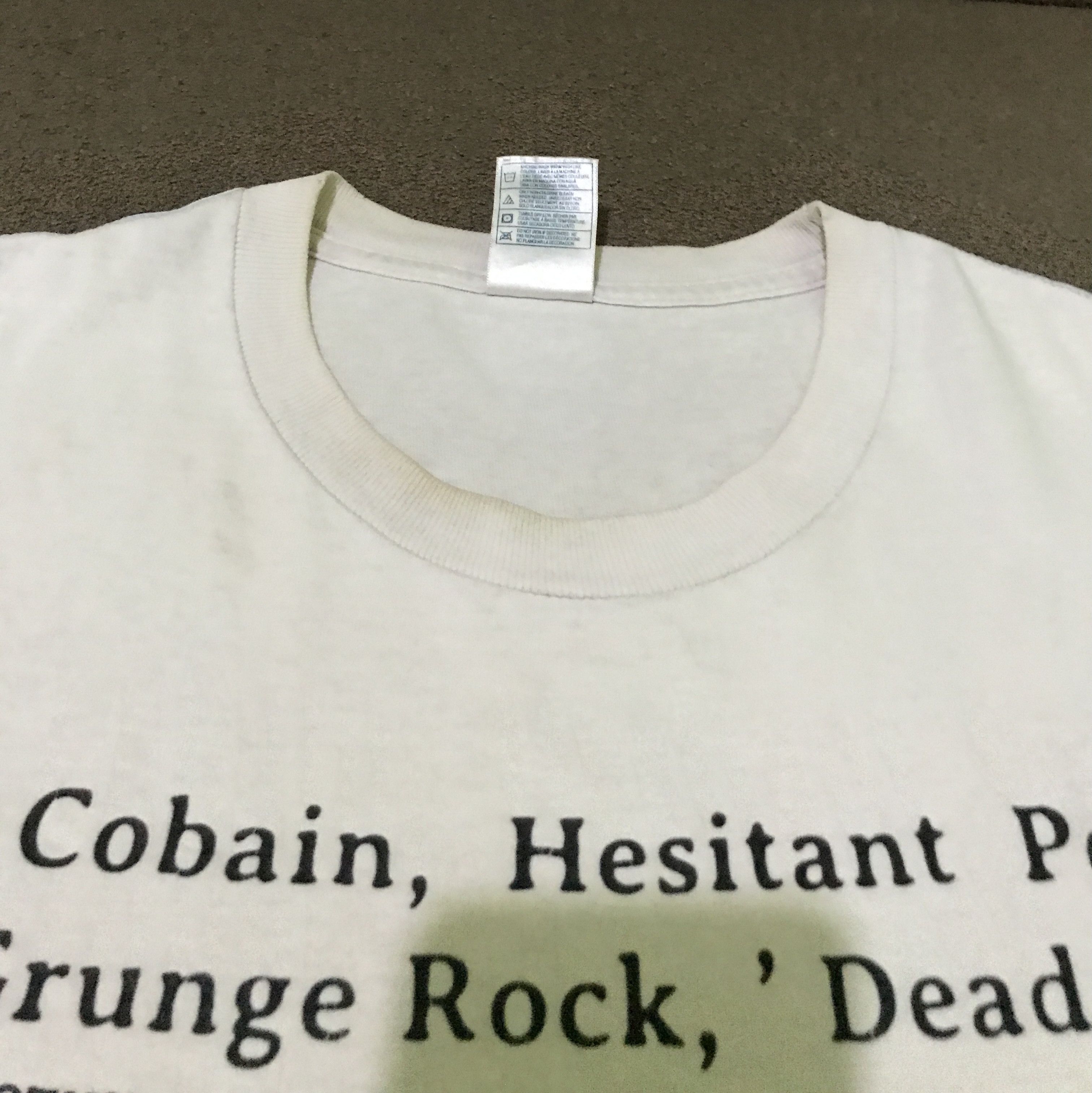 Nirvana Vintage Nirvana Shirt,alice in chains, sonic youth Size US L / EU 52-54 / 3 - 7 Thumbnail