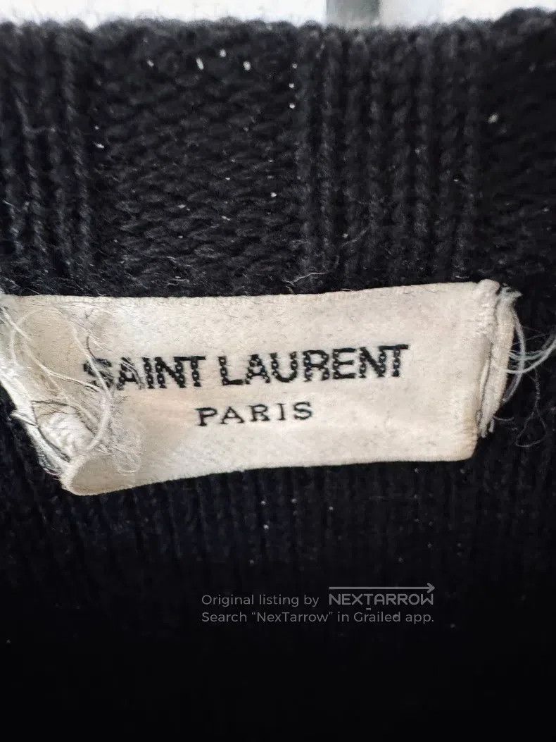 Saint Laurent Paris Saint Laurent Paris Striped Sweater Size US M / EU 48-50 / 2 - 4 Thumbnail