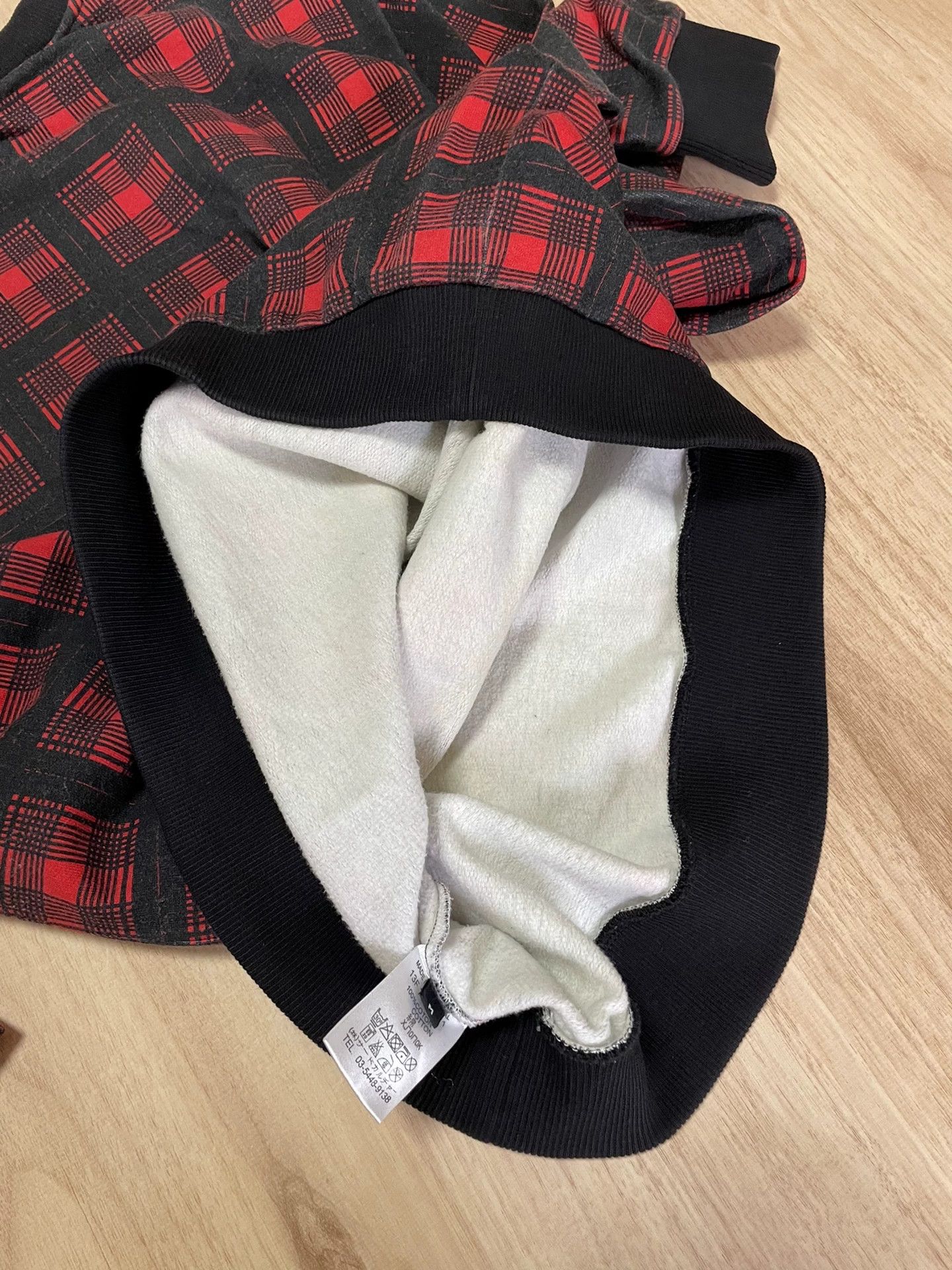 Givenchy Givenchy red check Doberman head sweatshirt M Bieber Size US M / EU 48-50 / 2 - 6 Thumbnail