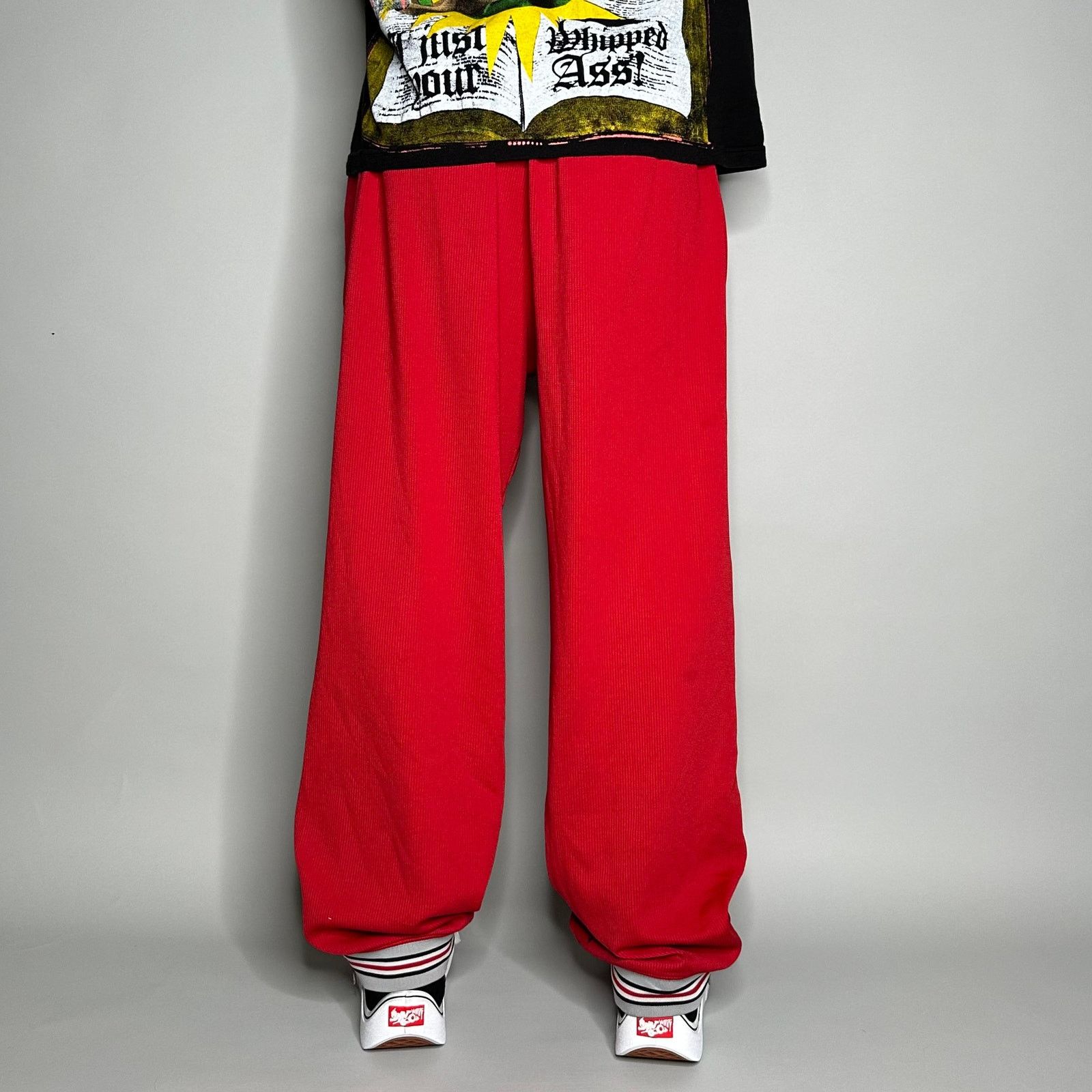 Jordan Brand Vintage Y2K Jordan Sweatpants Mens L Baggy Red Joggers Grey Size US 34 / EU 50 - 3 Thumbnail