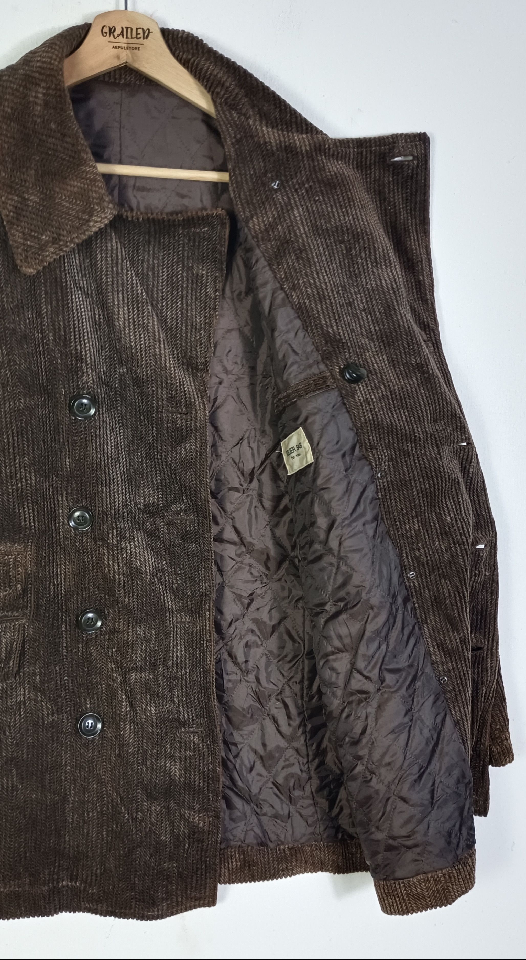 Japanese Brand Vintage 90s Atelier Sab For Men Half Coat Jacket Size US L / EU 52-54 / 3 - 7 Thumbnail