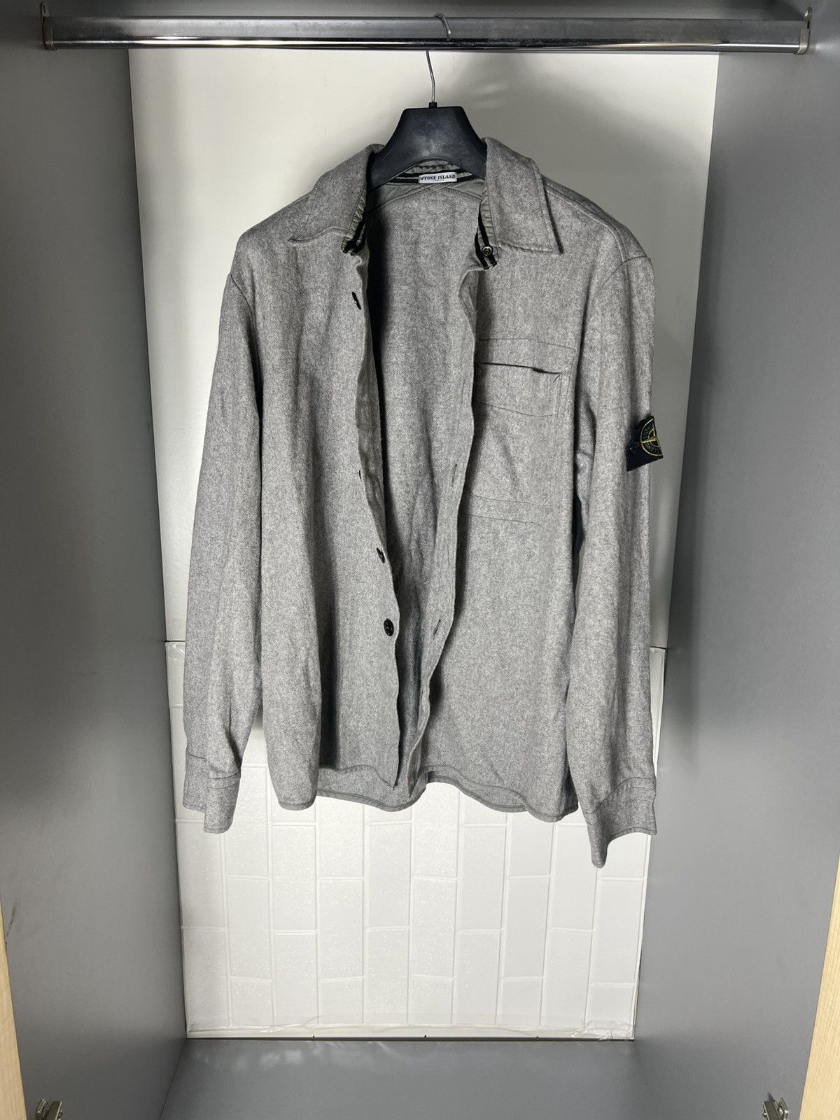 Stone Island × Vintage VERY RARE STONE ISLAND OVER-SHIRT RETRO ITALIAN DESIGNER 90s Size US XXL / EU 58 / 5 - 3 Thumbnail