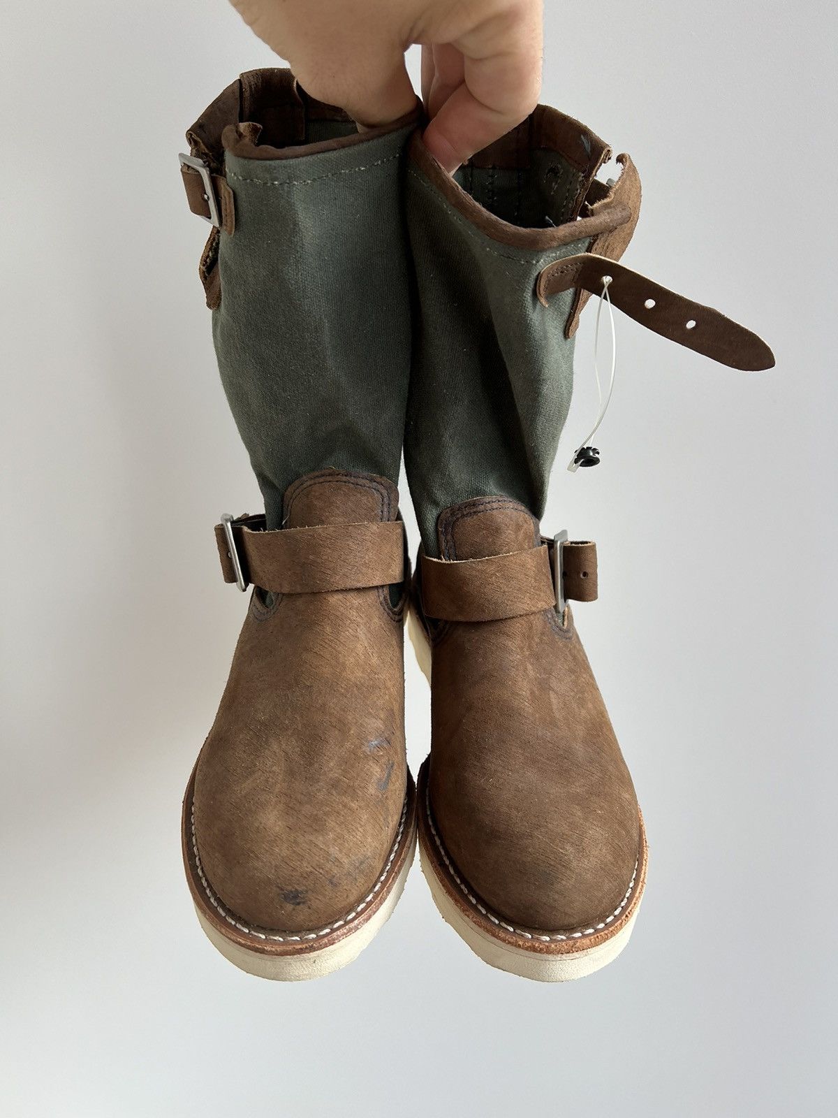 Red Wing × Vintage Vintage Red Wing 2980 Suede Brown Boots Shoes Size US 5 / EU 37 - 3 Thumbnail
