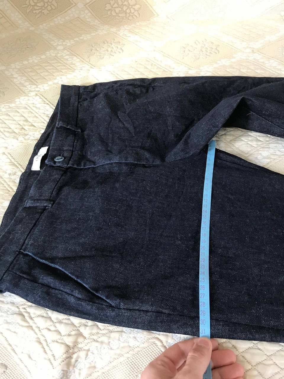 Other 🔥 Cruna Brera Mens Denim Trousers Italy Pants Size 52 Suit Size US 36 / EU 52 - 11 Thumbnail
