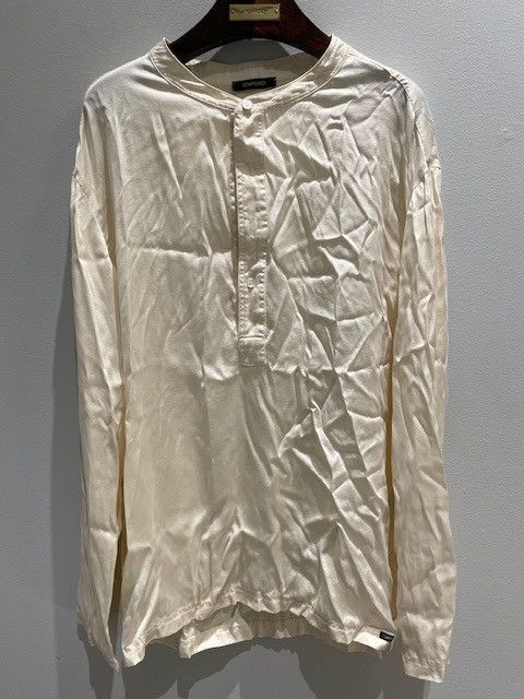 Tom Ford LONG SLEEVED PIJAMA TOP WITH BUTTONS ivory Size US XL / EU 56 / 4 - 5 Thumbnail