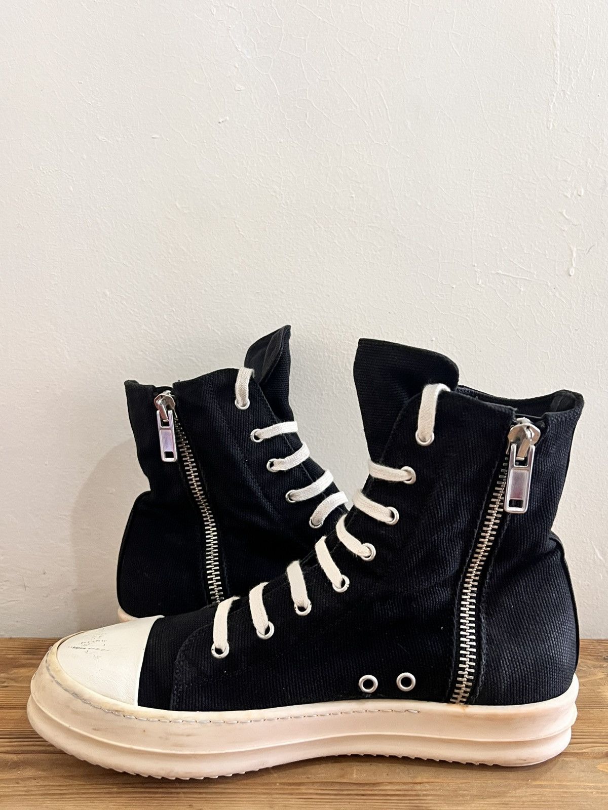 Rick Owens Drkshdw Rick Owens DRKSHDW Ramones Size US 8.5 / EU 41-42 - 14 Thumbnail