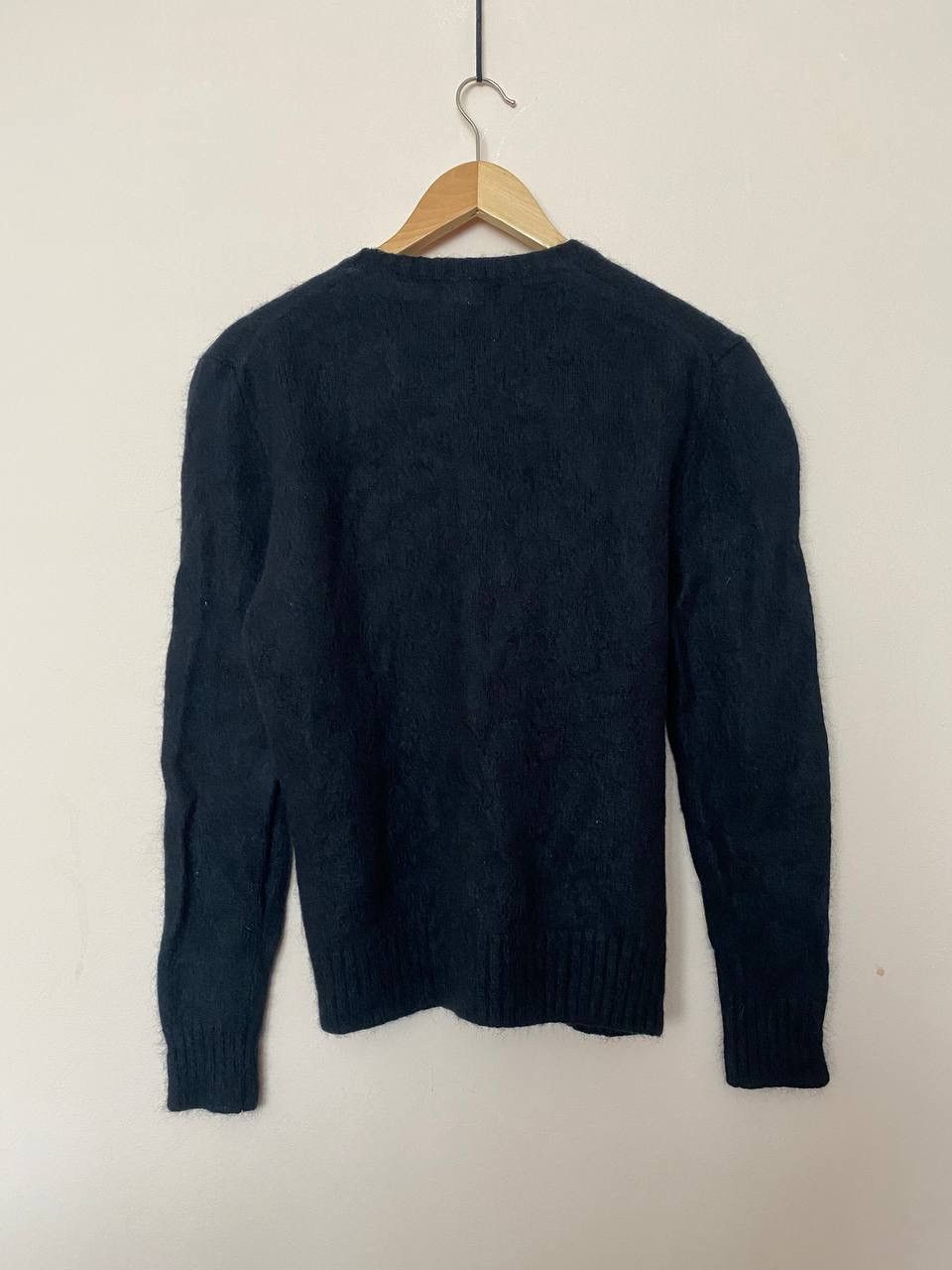 Polo Ralph Lauren Polo Ralph Lauren Sweater Black 100% Wool Crew Neck Mens M Size US M / EU 48-50 / 2 - 10 Thumbnail