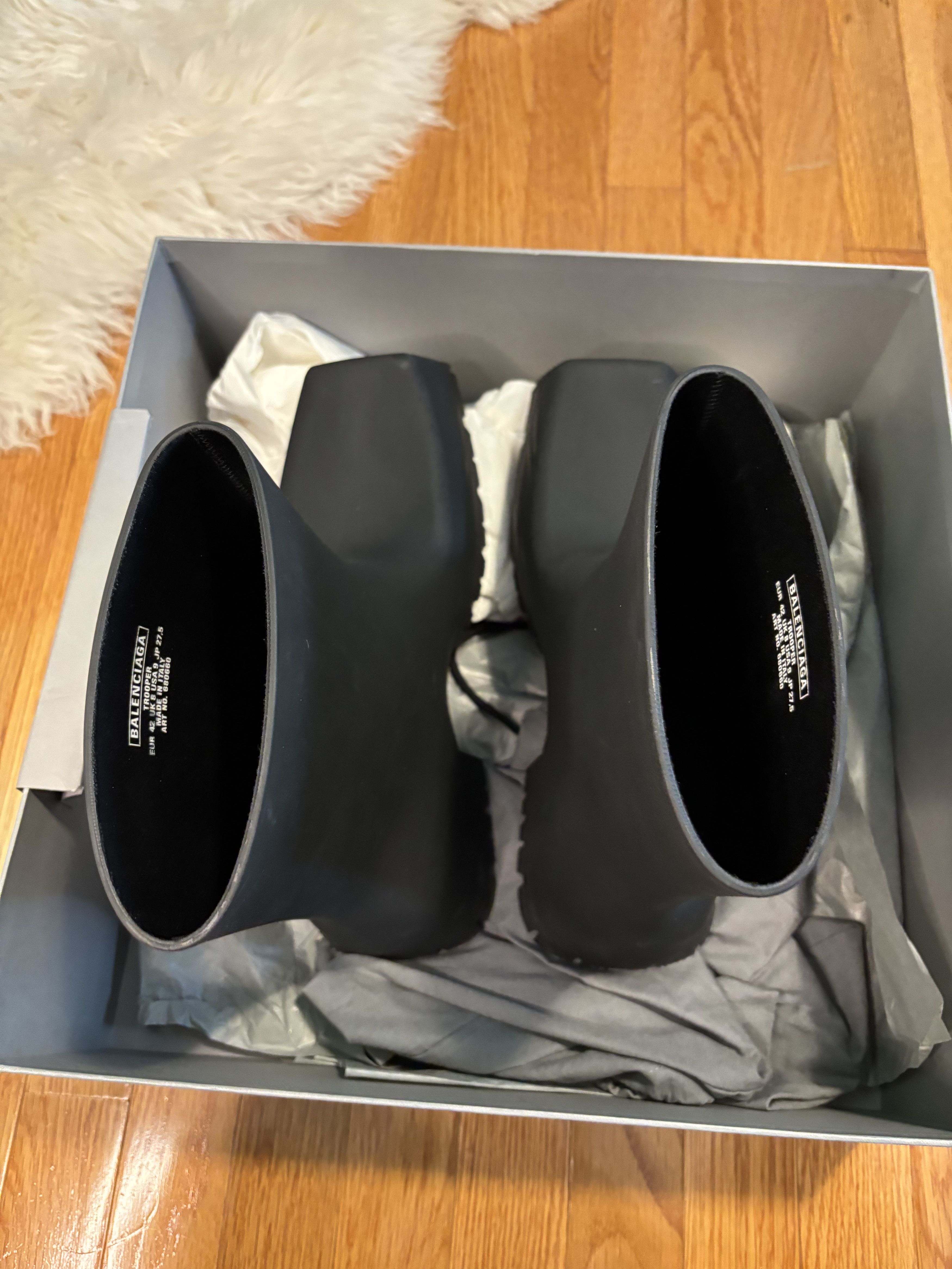 Balenciaga SS22 TROOPER BOOTS Size US 9 / EU 42 - 2 Thumbnail