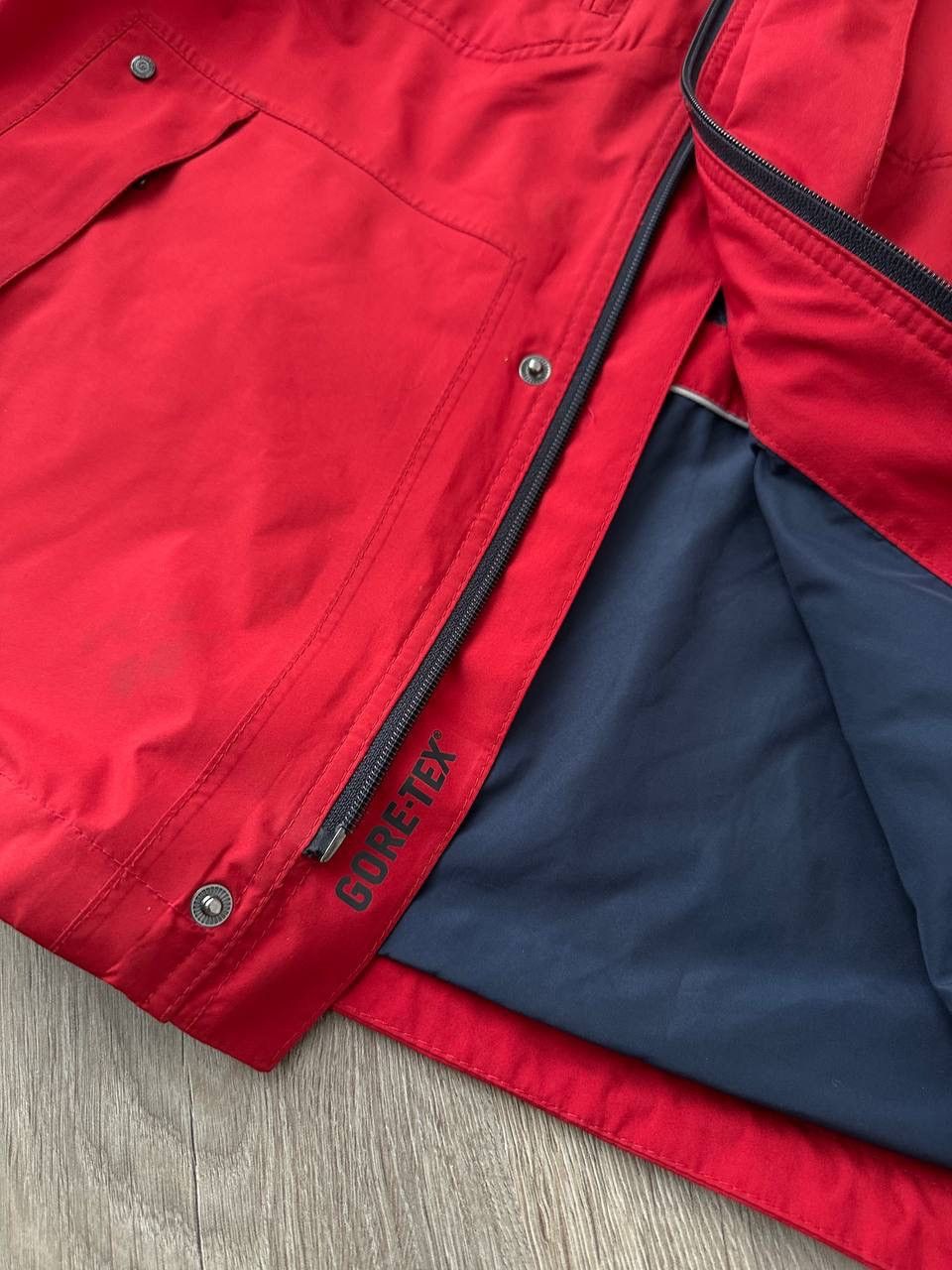 Goretex × Pierre Cardin × Vintage Vintage Pierre Cardin Red Zip Gore-Tex Jacket Size US M / EU 48-50 / 2 - 18 Thumbnail