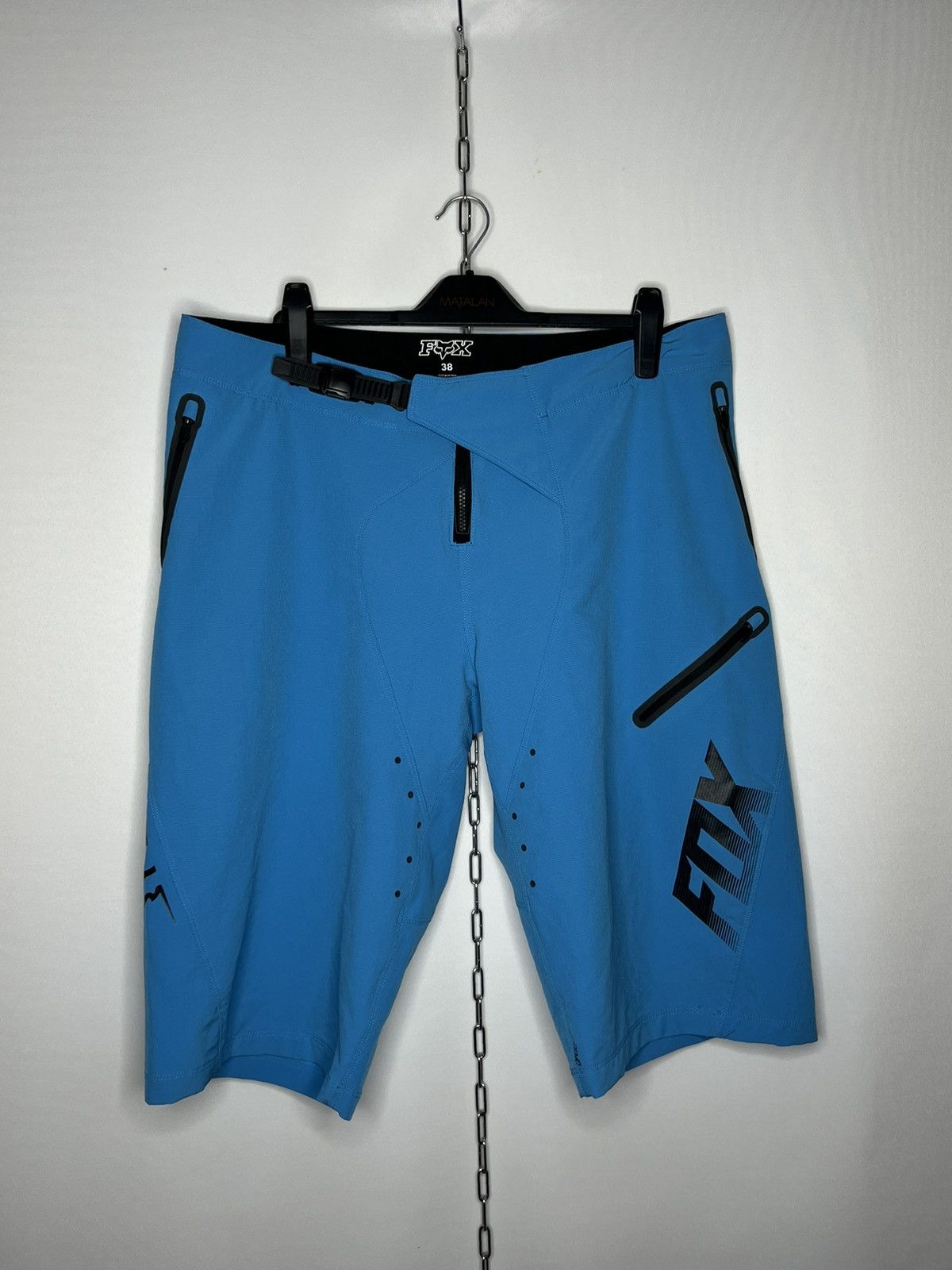 Fox Racing 🦊FOX Racing Bike Shorts Motocross Y2K Big Logo 🦊 Size US 38 / EU 54 - 1 Thumbnail