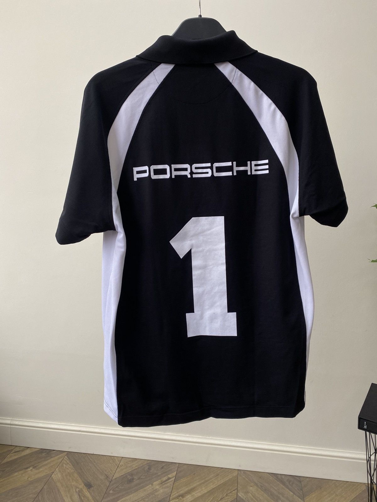 Other Vintage Porsche Racing Polo T-shirt Size US L / EU 52-54 / 3 - 7 Thumbnail