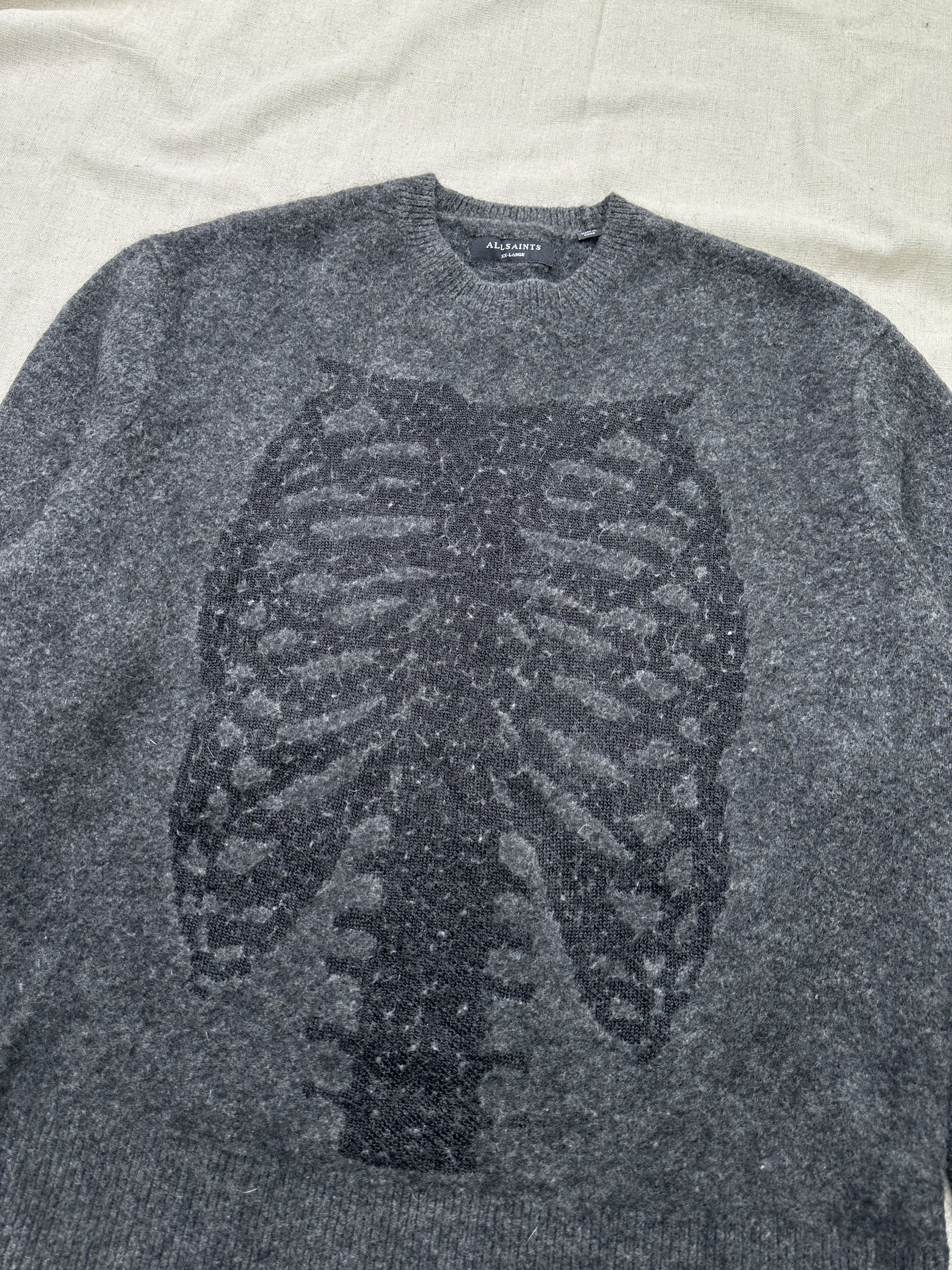 Allsaints AllSaints Wool Sweater Size US XXL / EU 58 / 5 - 3 Thumbnail