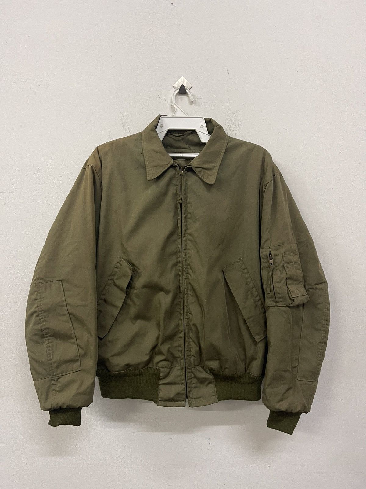 Vintage Vintage Alpha Industries CVC nomex bomber jacket Grailed