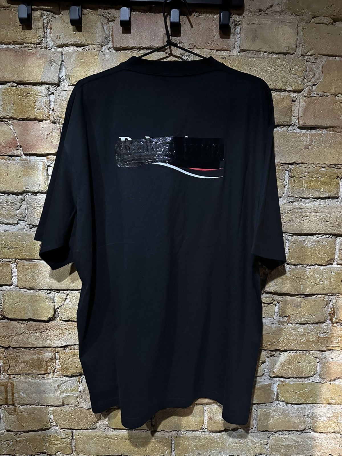 Balenciaga balenciaga campaign gaffer tee Size US XL / EU 56 / 4 - 2 Thumbnail