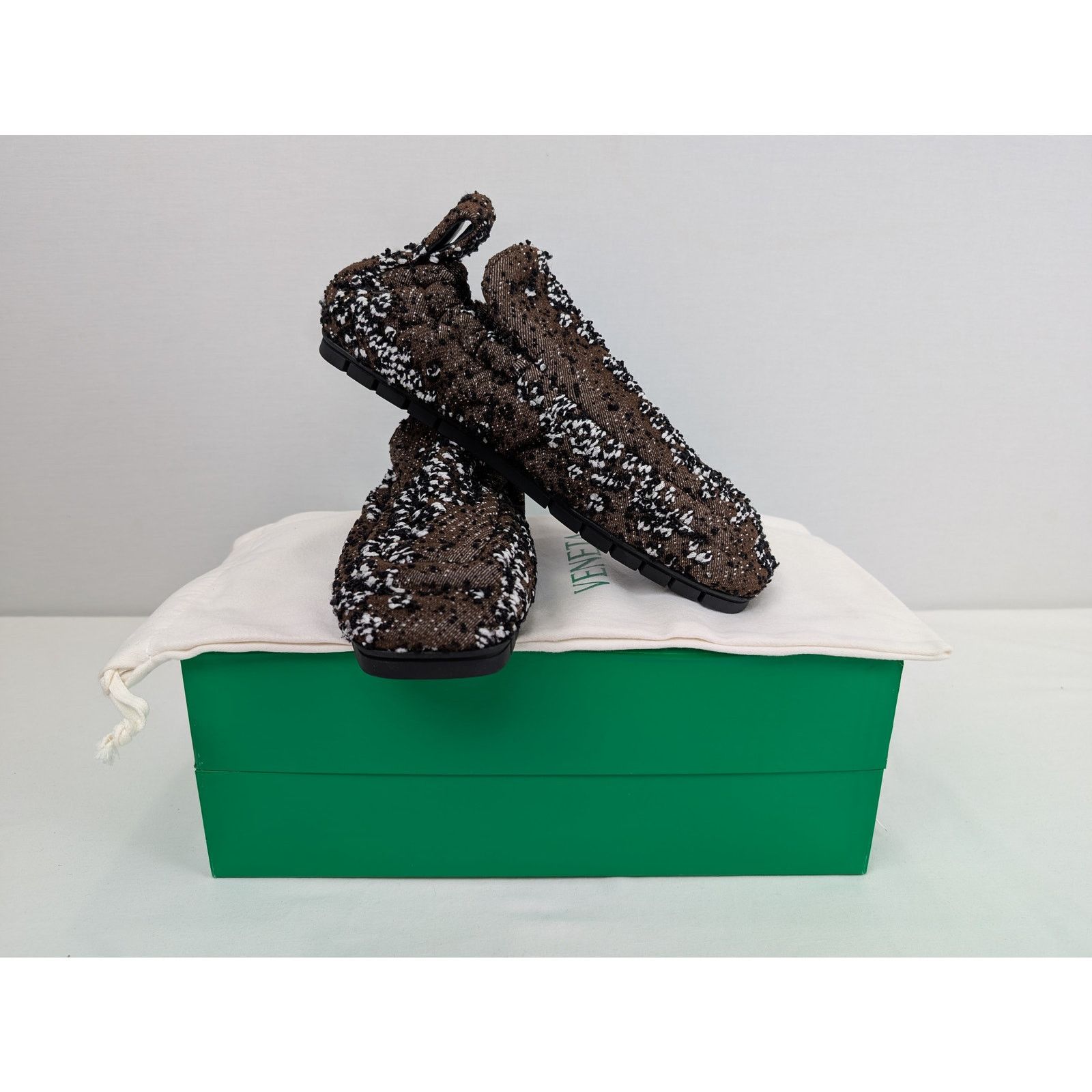 Bottega Veneta o1rshd1 Compact Bubble Loafer Shoes in Brown Size US 8 / EU 41 - 15 Thumbnail