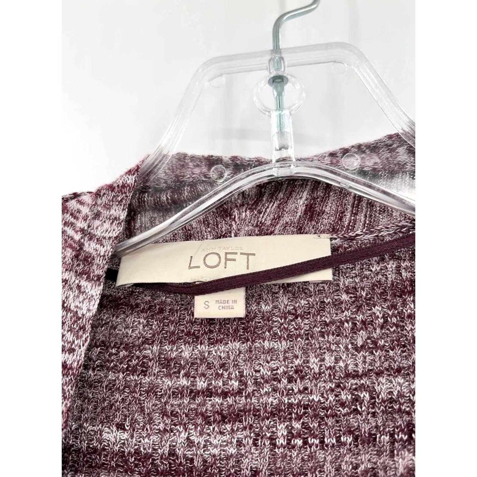 Loft Loft Purple Cardigan Sweater Small Size S / US 4 / IT 40 - 3 Thumbnail