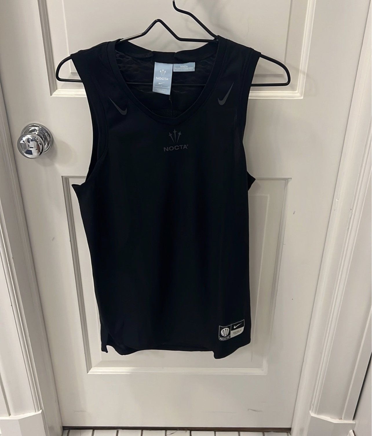 Image of Nike Nocta Drake Black Tank Jersey, Men's (Size Small)