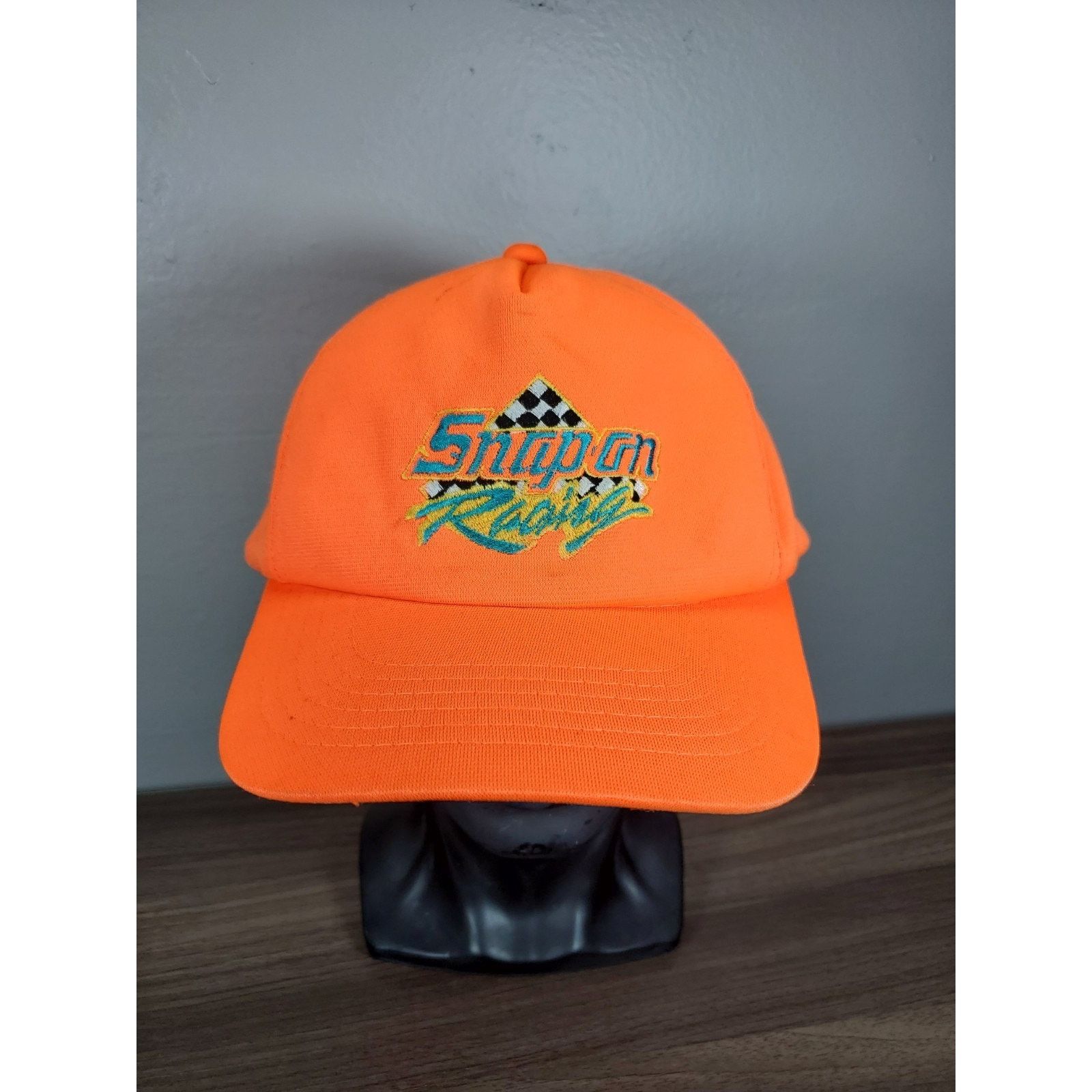 NASCAR × Vintage Snap-On Racing Hat Blaze Orange Snapback Cap Tools 90s Size ONE SIZE - 1 Thumbnail