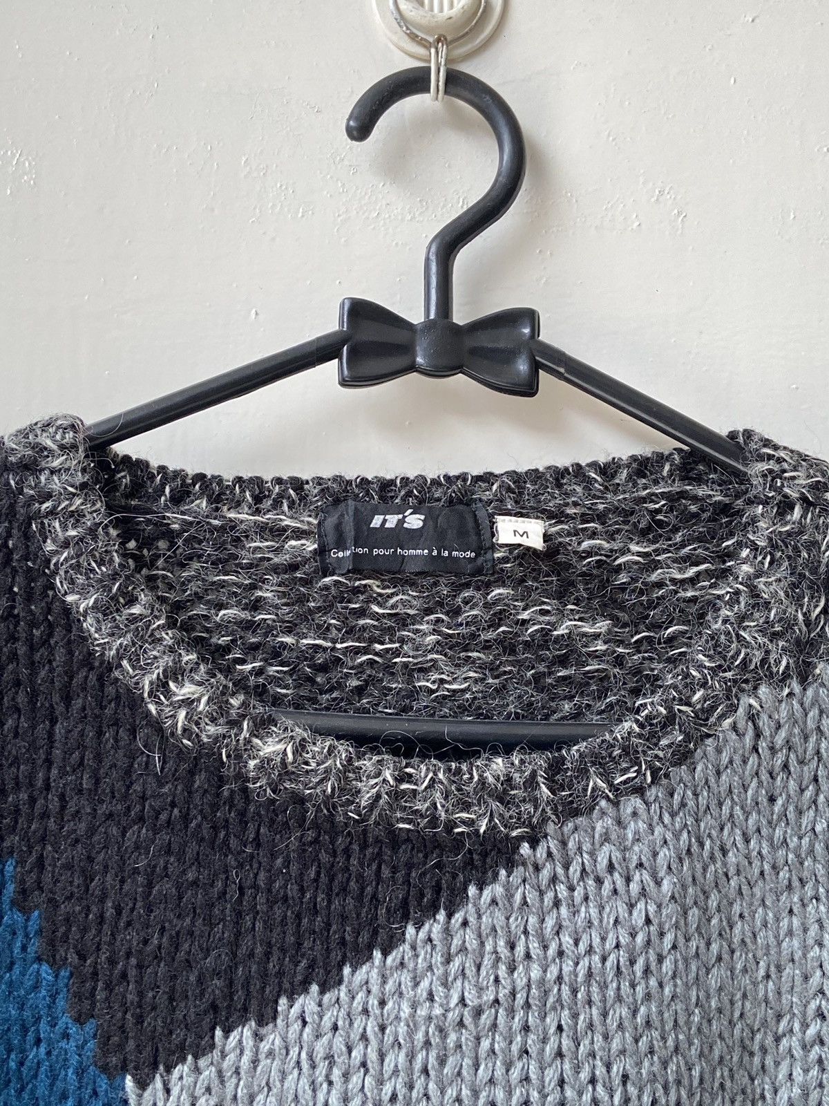 Designer × Japanese Brand IT’S POUR HOMME Knit Sweaters Size US L / EU 52-54 / 3 - 5 Thumbnail
