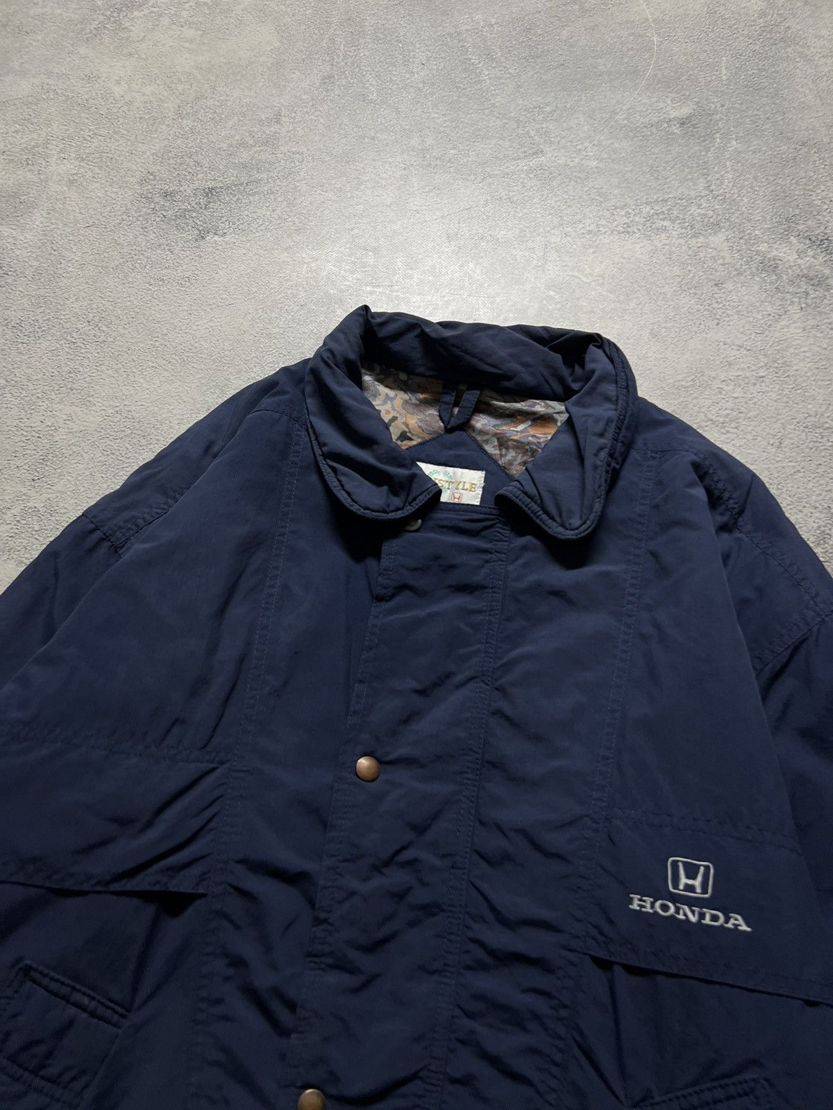 Vintage Vintage Y2k Honda 💙 Nylon Faded Racing Jacket 00’s Size US M / EU 48-50 / 2 - 8 Thumbnail