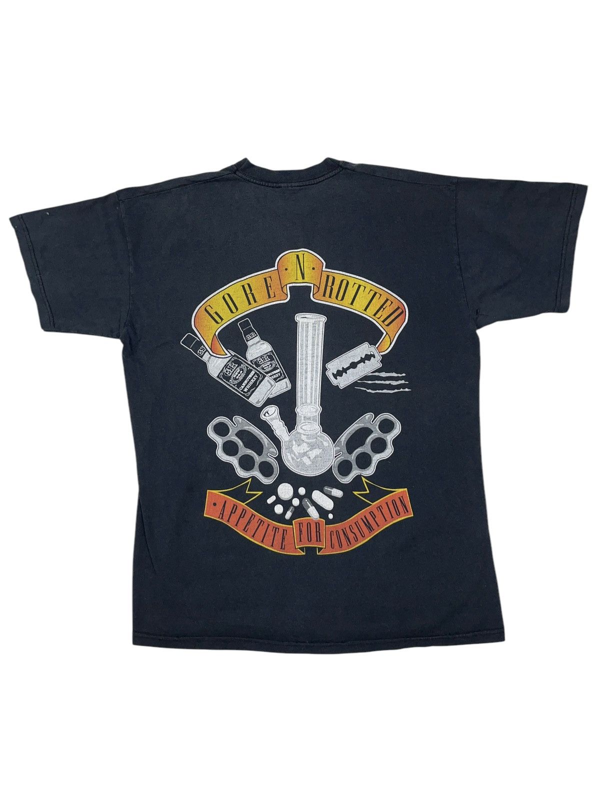 Band Tees × Vintage Vintage 00s Gorerotted Death Grindcore Band T-shirt Size US M / EU 48-50 / 2 - 2 Thumbnail