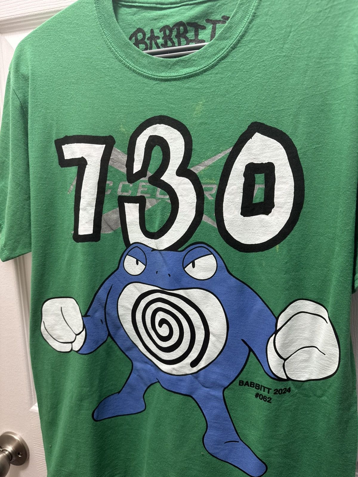 Asspizza × Pokemon AssPizza Babbit 730 151 Revived Pokemon Print Poliwrath Size US L / EU 52-54 / 3 - 2 Thumbnail