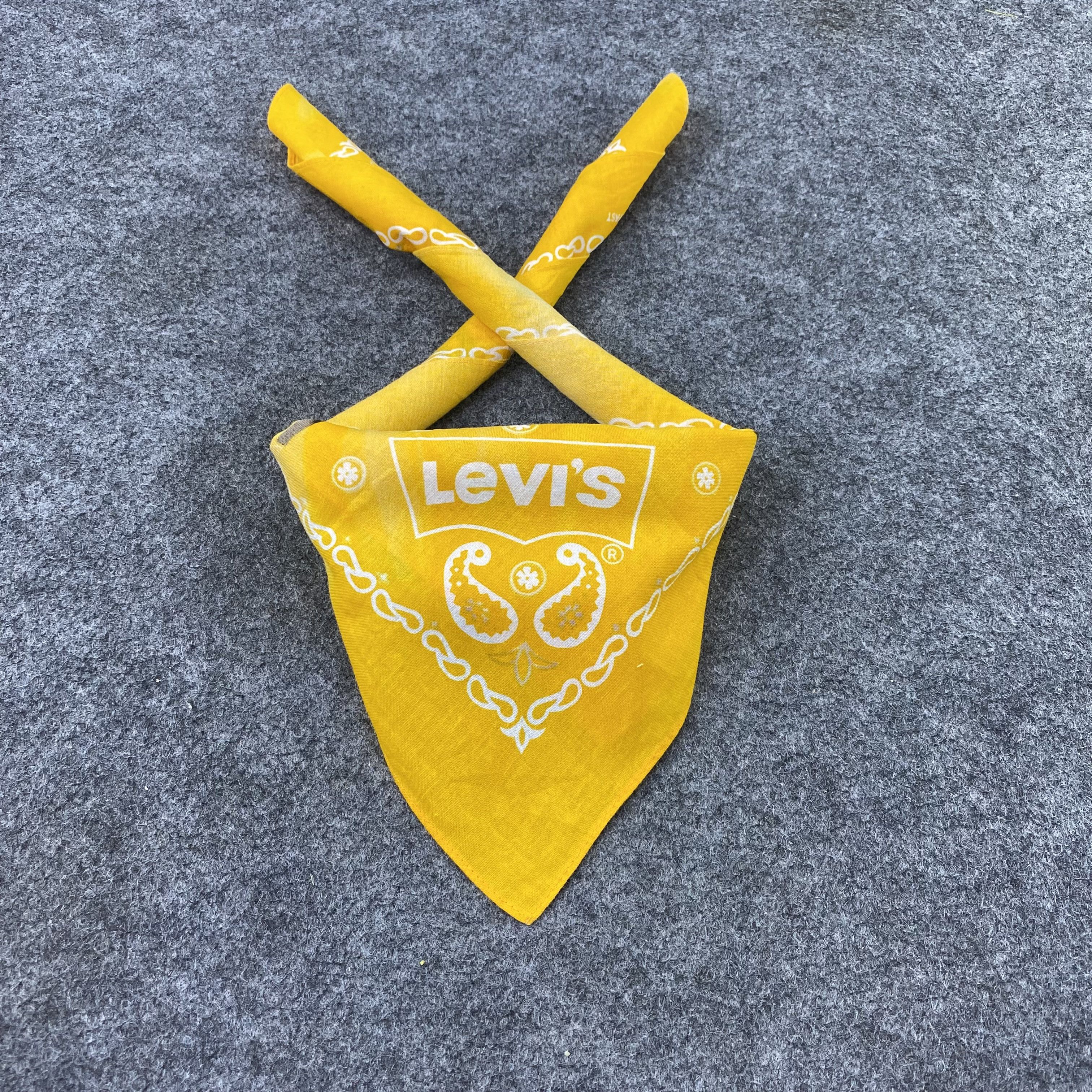 Levi's Vintage Levis Paislee Handkerchief/Bandana/Neckerchief-B1403 Size ONE SIZE - 2 Thumbnail
