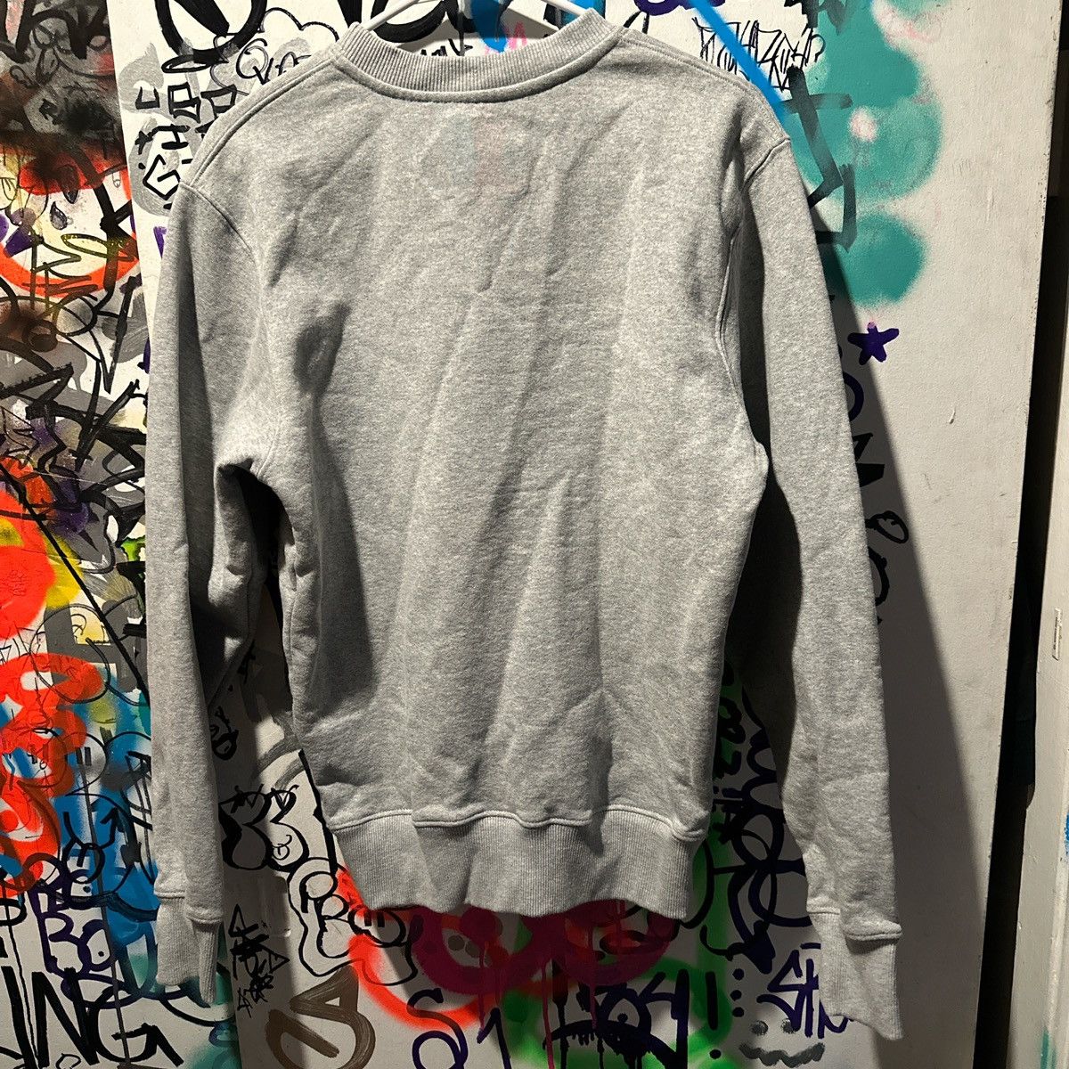 A24 A24 grey patch crewneck Size US S / EU 44-46 / 1 - 3 Thumbnail