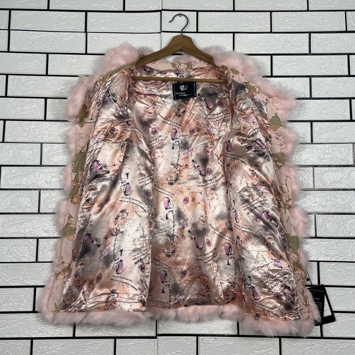Japanese Brand Japanese Brand BOPT Pink Faux Fur Vest Size XXL / US 16-18 / IT 52-54 - 11 Thumbnail