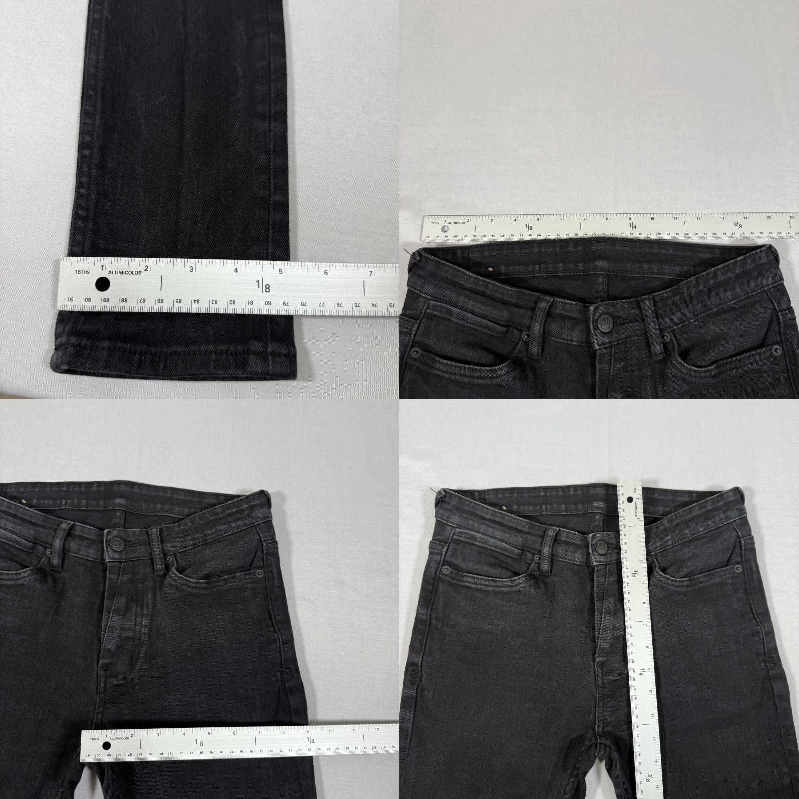 Ksubi VINTAGE Ksubi Jeans Mens 30x32 Van Winkle Ace Black Slice Skinny Distressed Denim Pants Size US 30 / EU 46 - 8 Thumbnail
