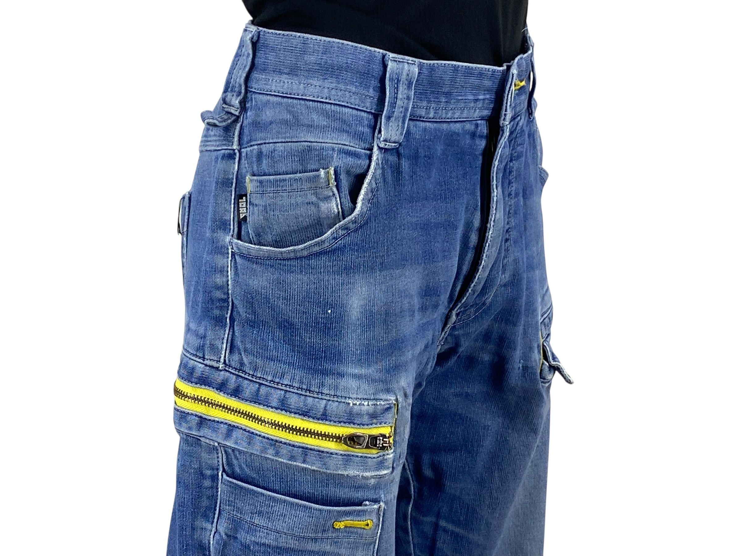 Japanese Brand Tora Cargo Jeans Multipocket Jeans Bondage Jeans Size US 32 / EU 48 - 8 Thumbnail