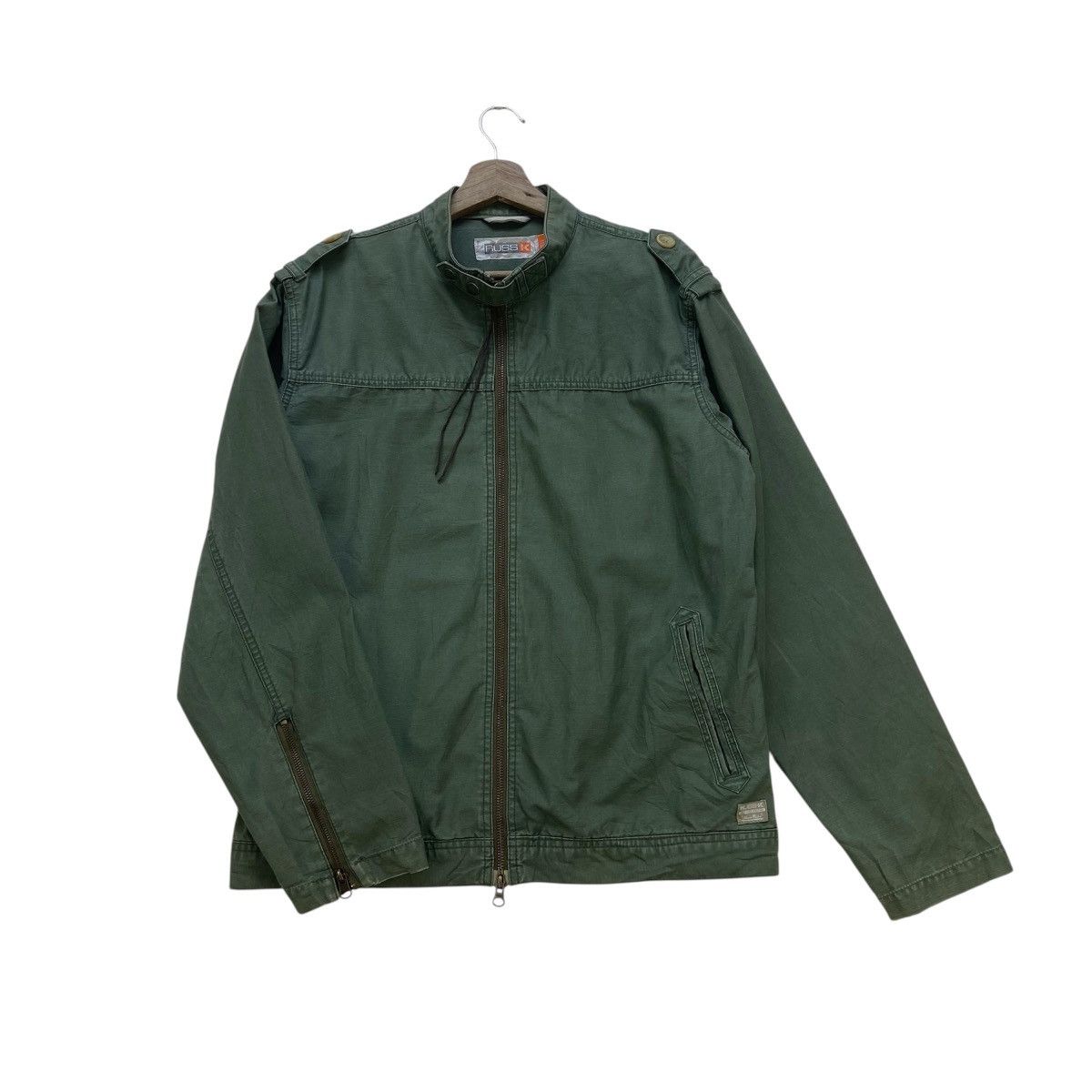 Japanese Brand Japanese Brand Russ.k Surf & Life Creation Slow Ride Jacket Size US M / EU 48-50 / 2 - 2 Thumbnail