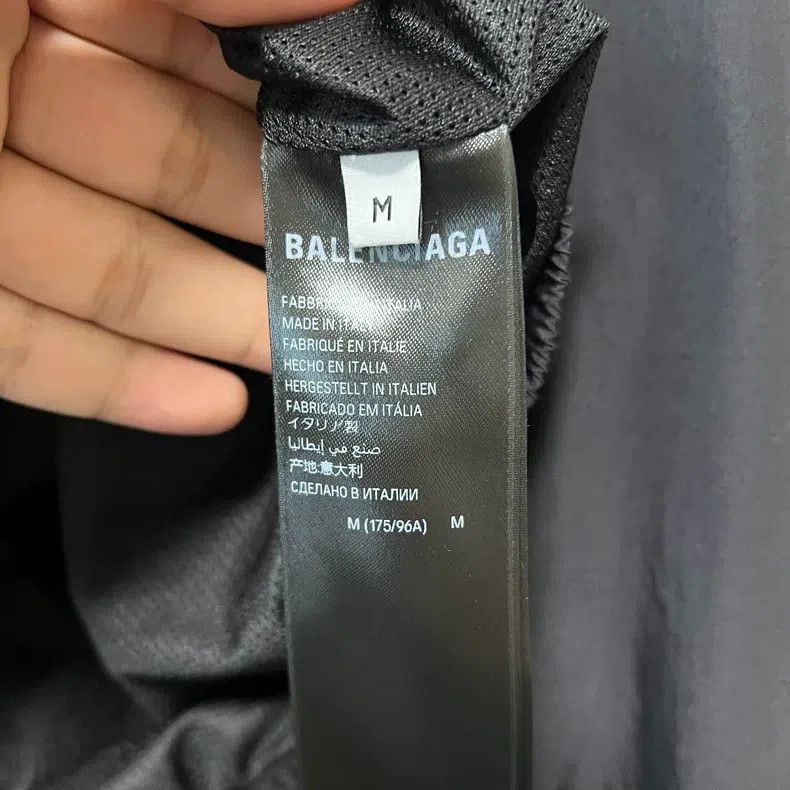 Balenciaga Balenciaga Letter Printed Zip-Up Long Sleeve Jacket Size US M / EU 48-50 / 2 - 4 Thumbnail