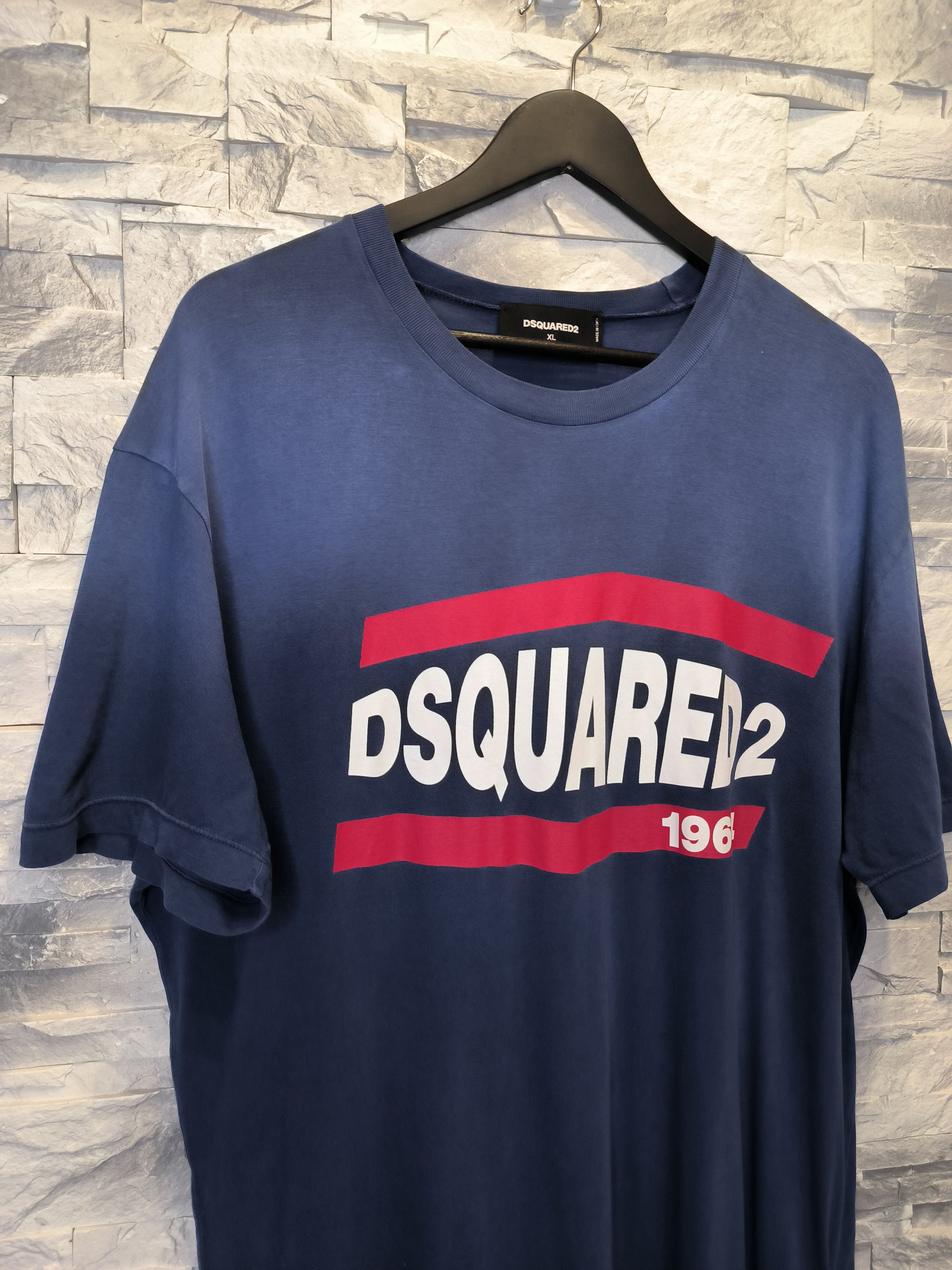 Dsquared2 Dsquared2 T-Shirt Navy Logo Tee Size US XL / EU 56 / 4 - 4 Thumbnail