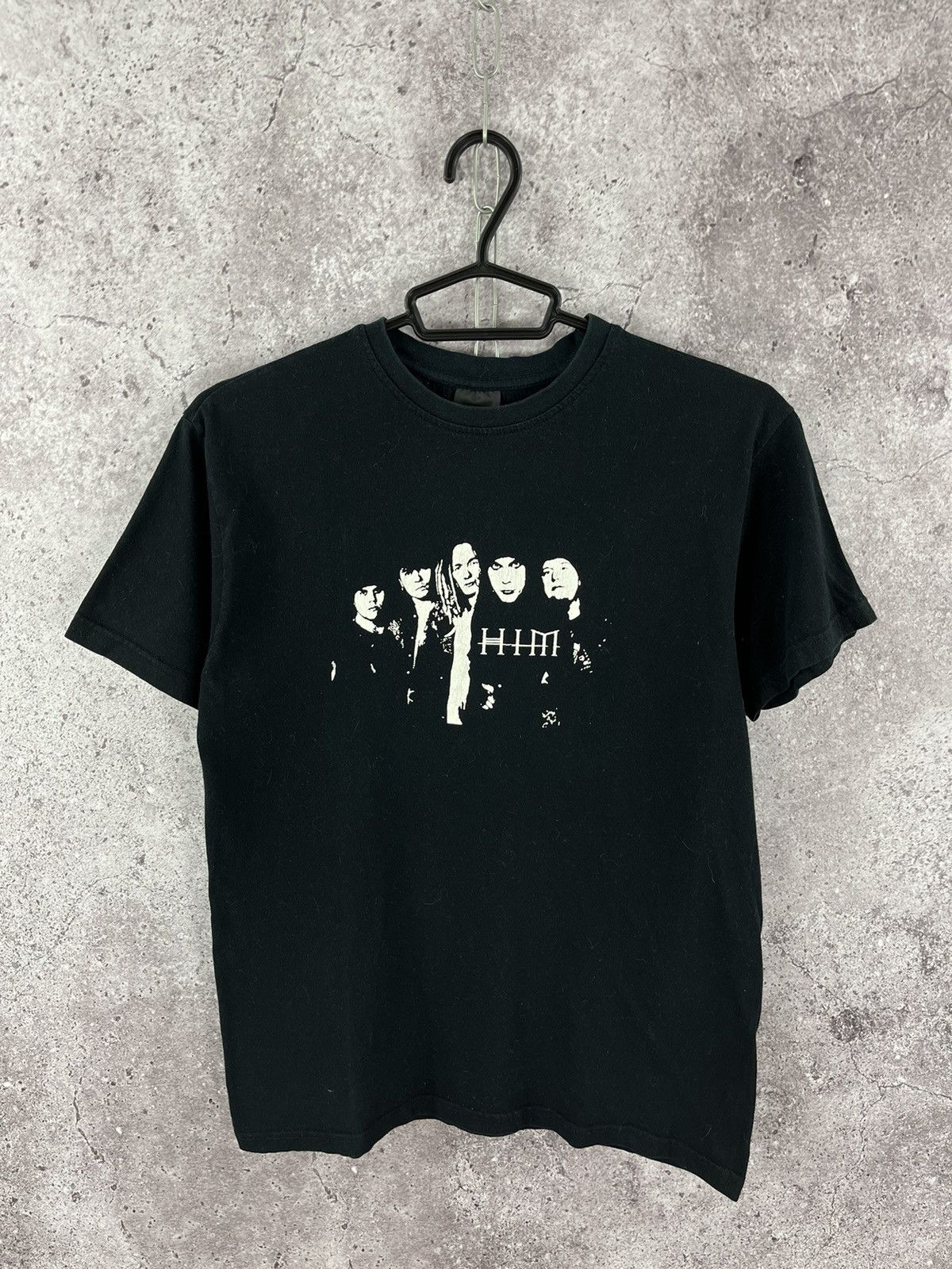Band Tees Vintage HIM 2007 Rock T-Shirt Big Centre Logo Black Size S Size US M / EU 48-50 / 2 - 1 Thumbnail