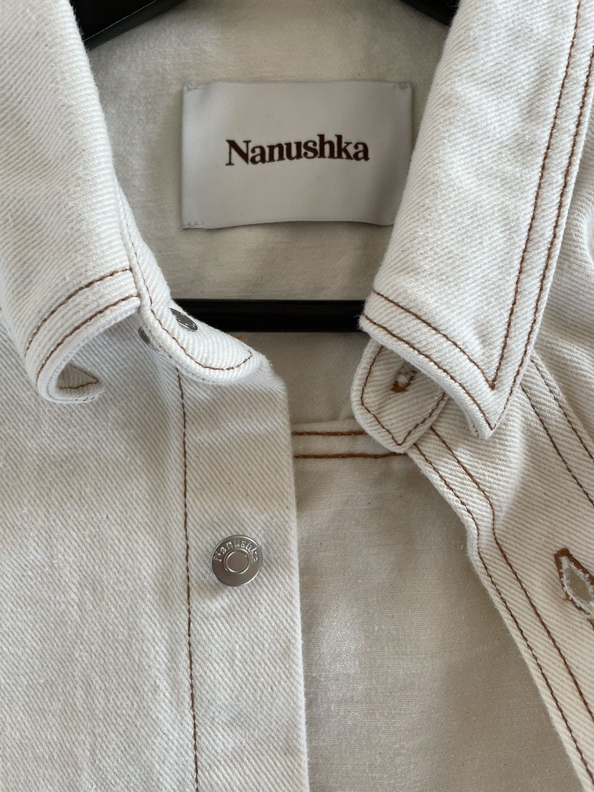 Nanushka Nanushka Denim jacket/Overshirt Size US M / EU 48-50 / 2 - 2 Thumbnail