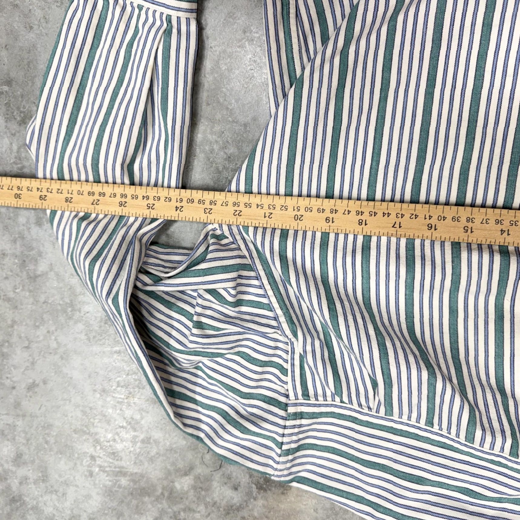 Banana Republic VINTAGE Banana Republic Shirt Mens Small Cotton Stripe Long Sleeve Button Down Size US S / EU 44-46 / 1 - 6 Thumbnail