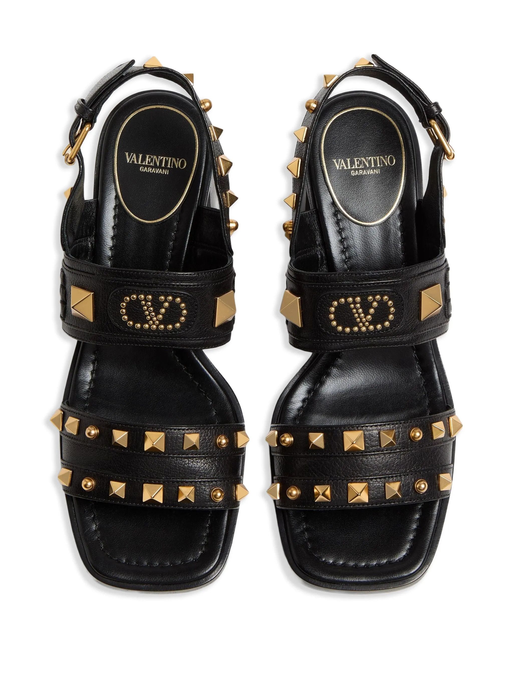 Valentino os11x0126 Blaster Caster Sandals in Black Size US 11 / IT 41 - 4 Thumbnail