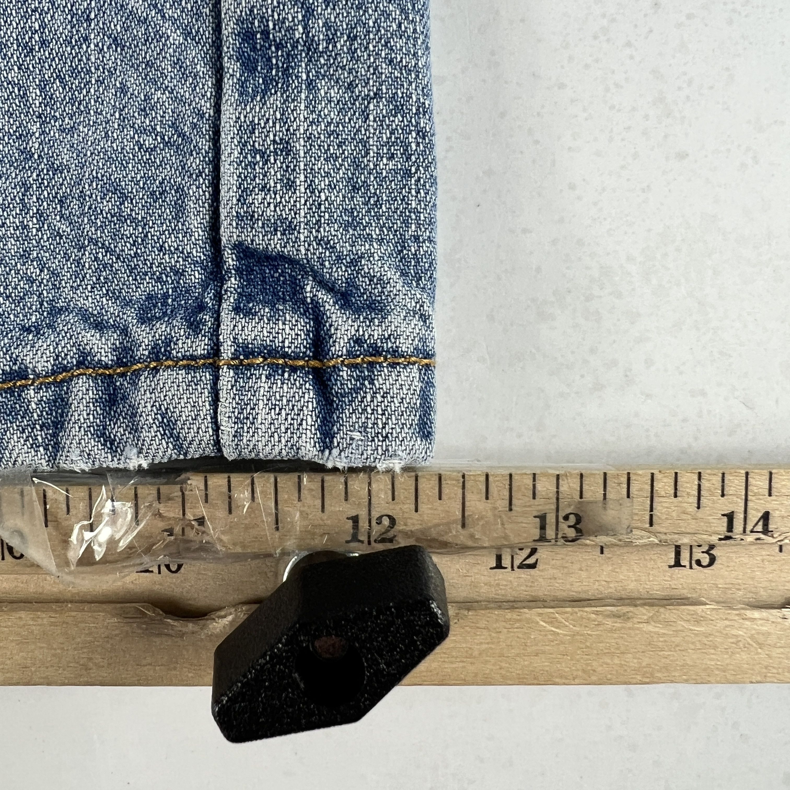 Levi's × Vintage Y2K Levi's Jean Shorts 569 Loose Faded Bermuda Denim Jorts Size US 36 / EU 52 - 14 Thumbnail