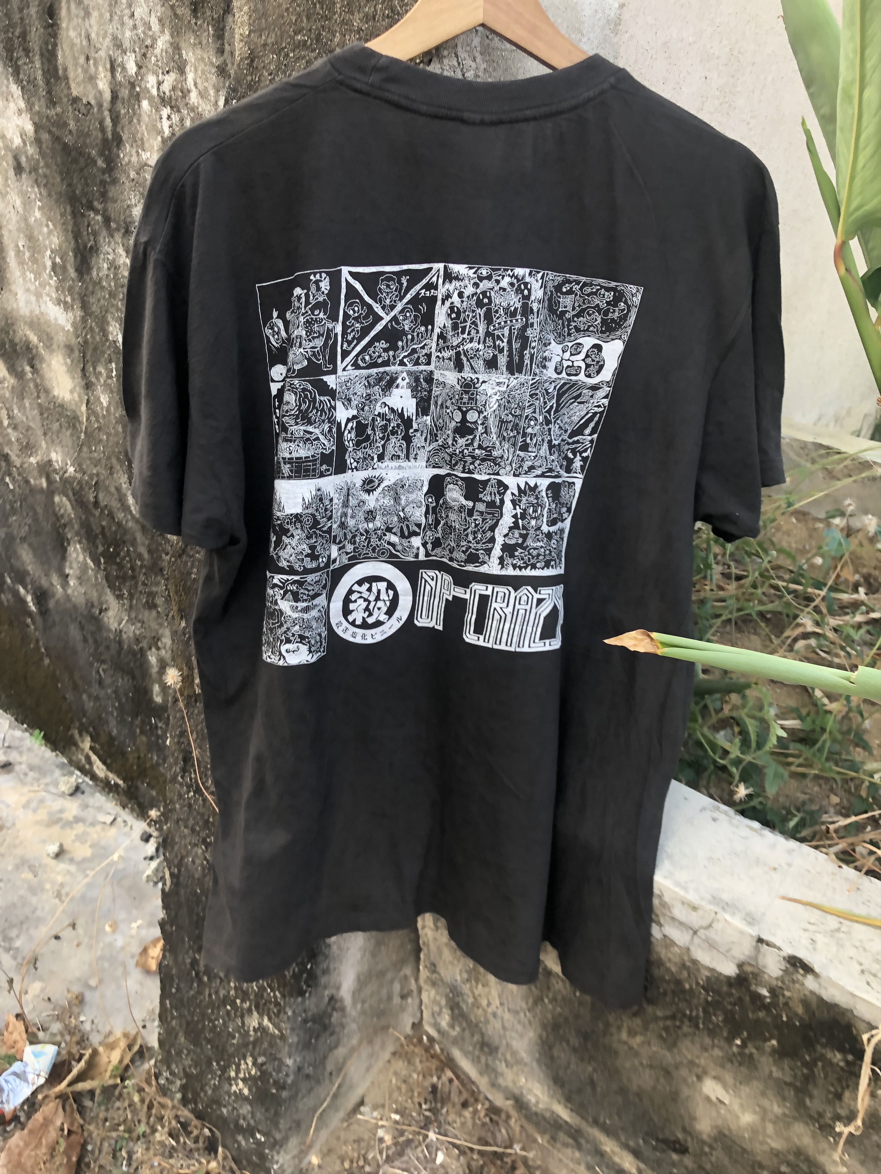Band Tees Rare🔥Vintage 1990s QP- Crazy "Twilight Zombie" Album Tshirt Size US M / EU 48-50 / 2 - 2 Thumbnail