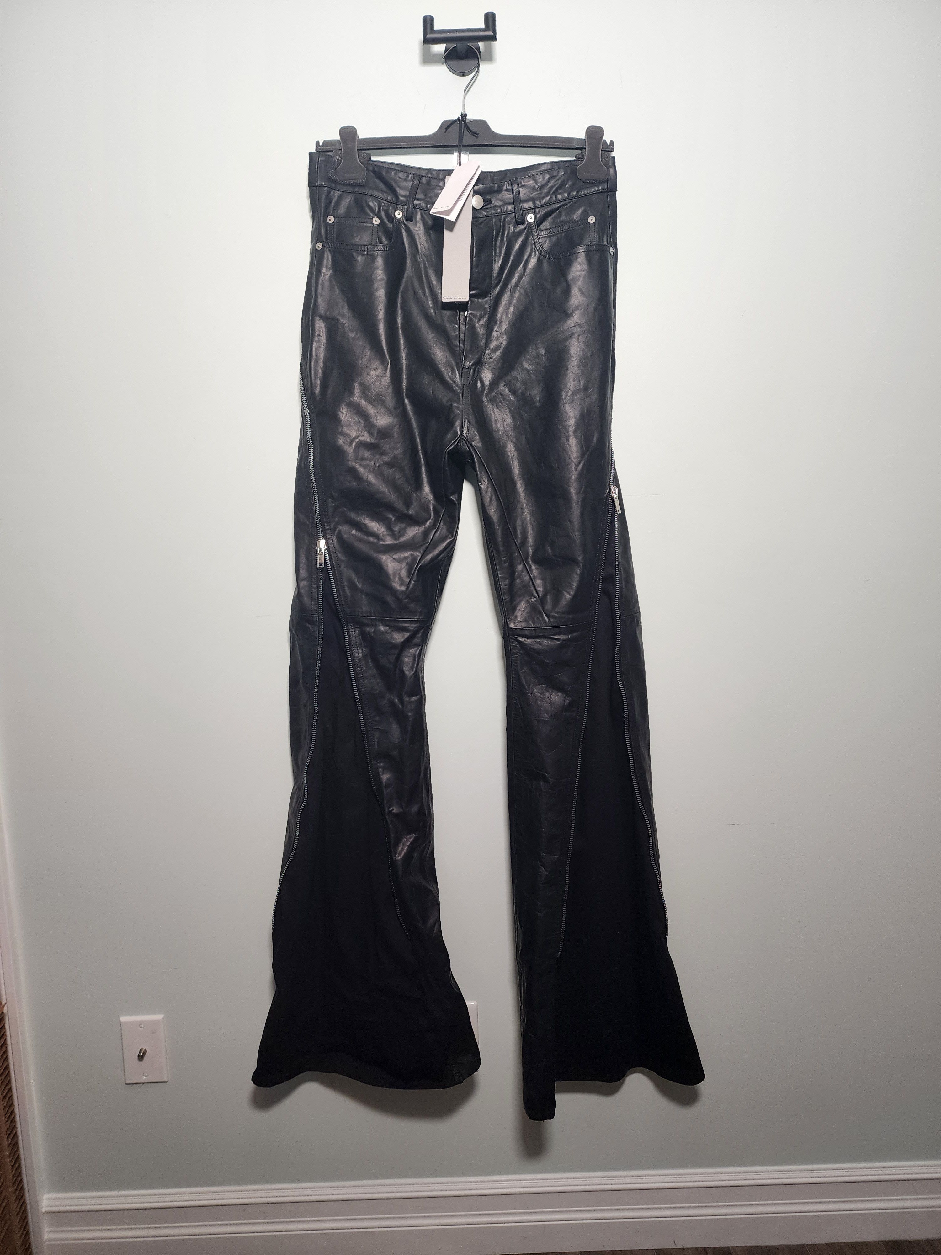 Rick Owens Rick Owens Bolan Banana Calf Leather Rare SS23 Pants | Grailed