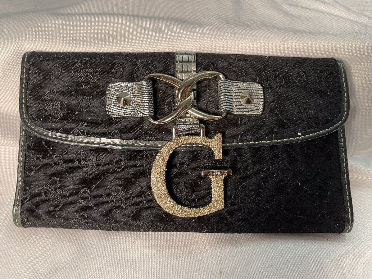 Guess Guess Wallet For Women - Large G Sparkle Logo Size ONE SIZE - 1 Thumbnail